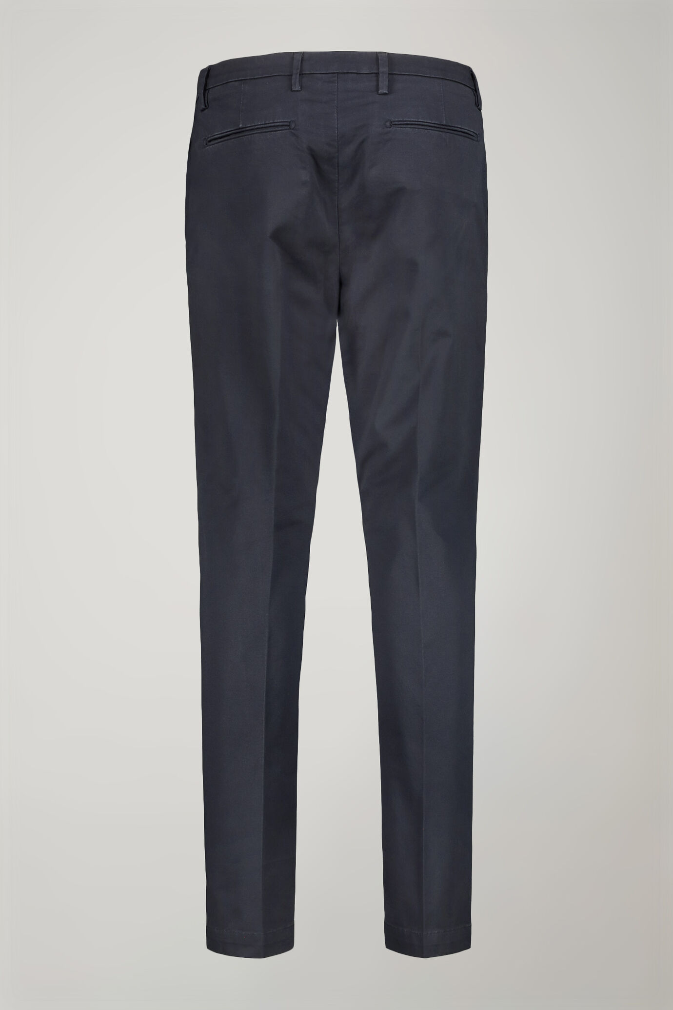 Pantalon chino classique pour homme en tissu serg&eacute; stretch coupe parfaite image number 5