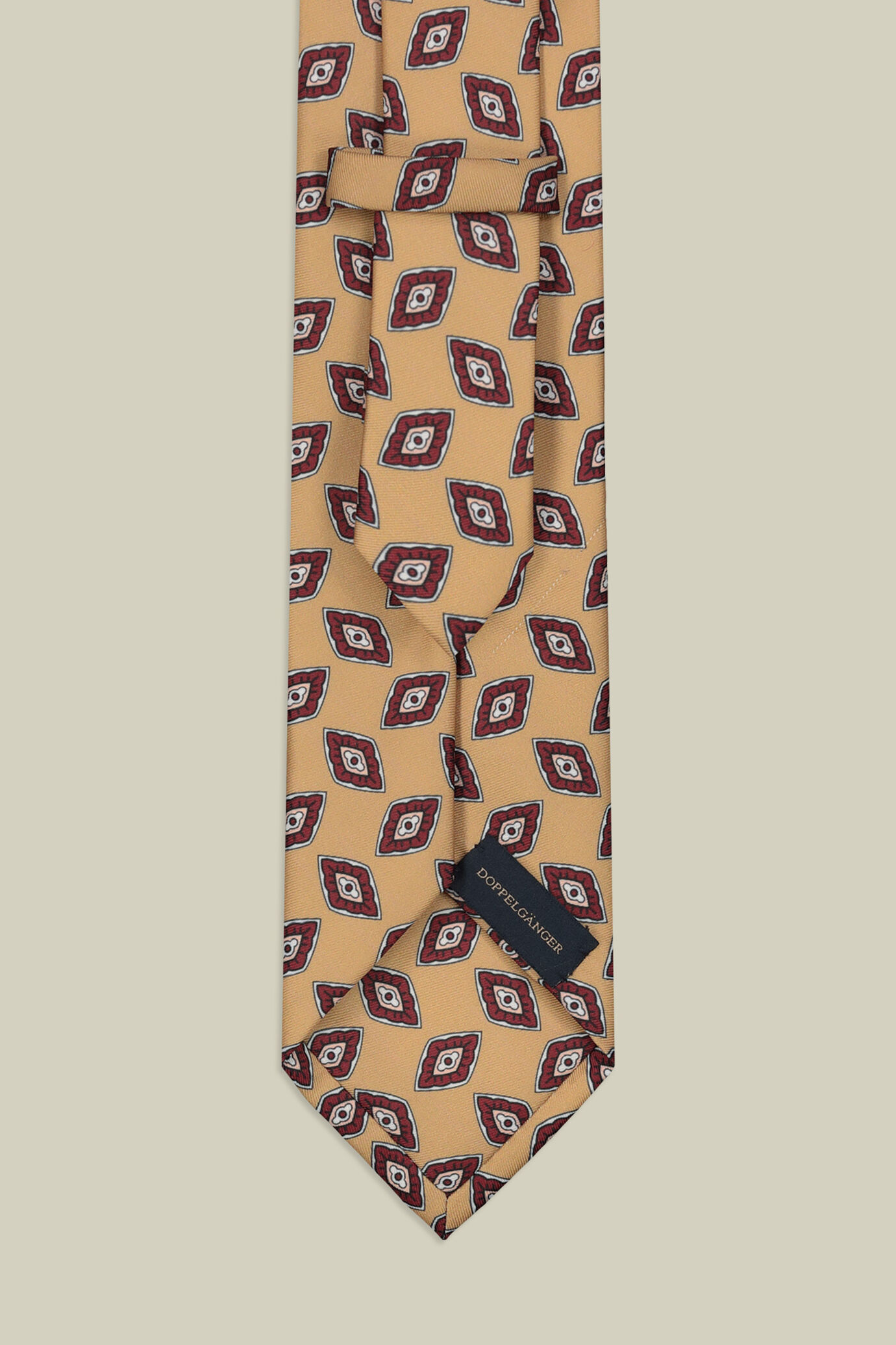 Cravate pour homme &agrave; micro-motif g&eacute;om&eacute;trique image number 2