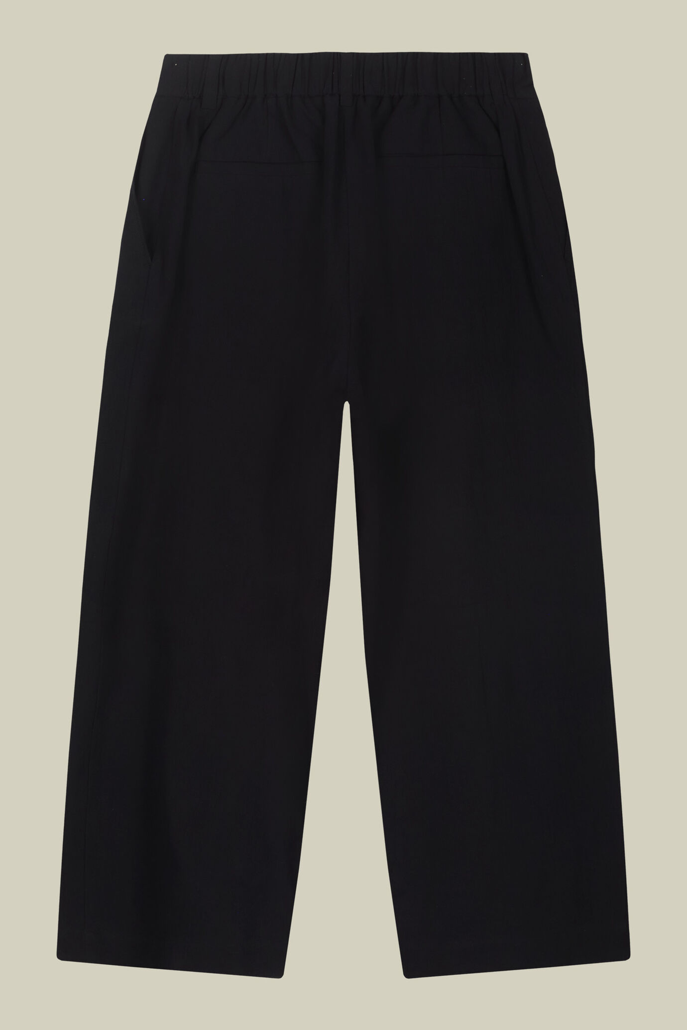Pantalone donna con pince 100% cotone image number 6