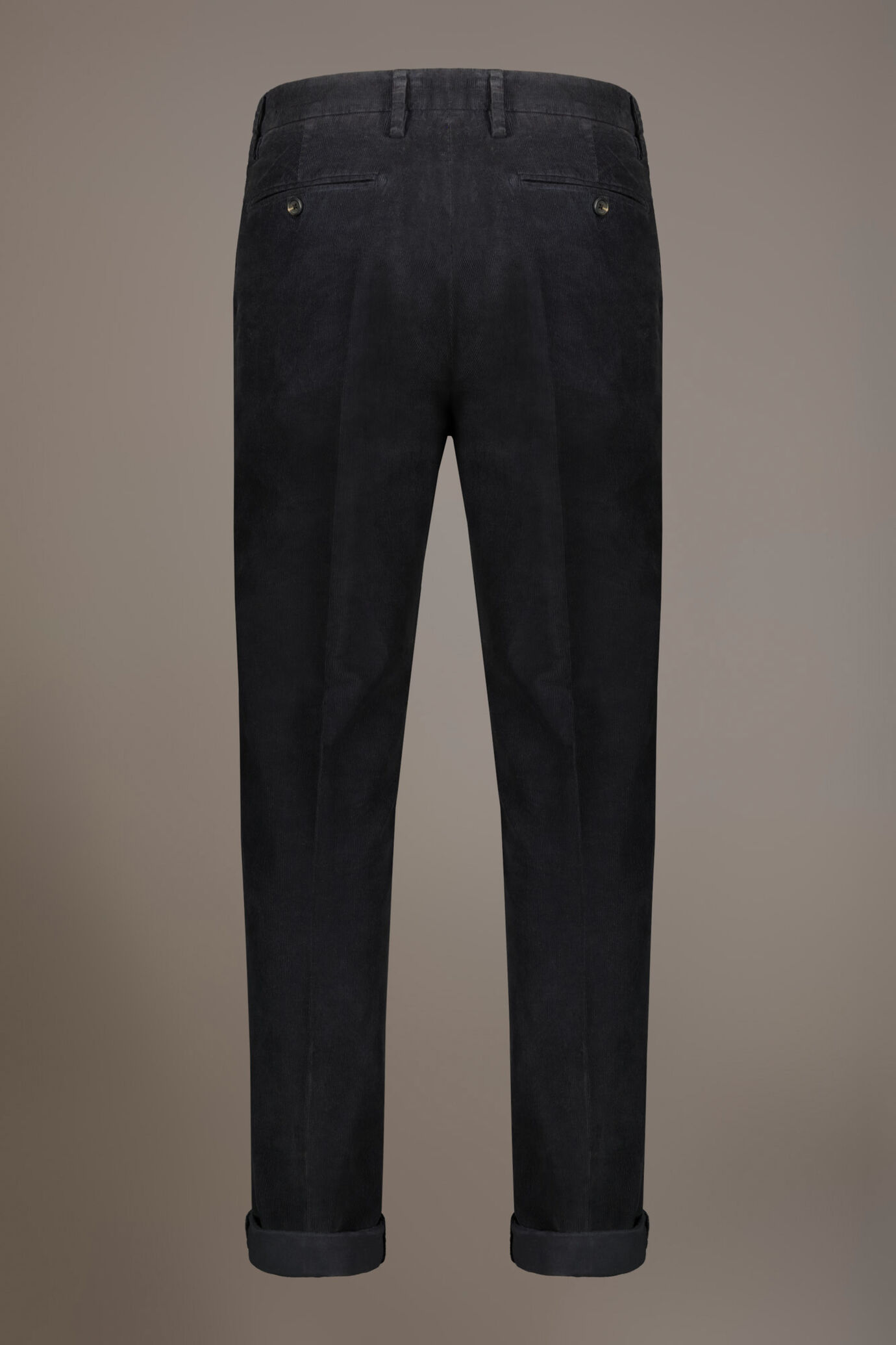 Pantalone chino regular fit tessuto velluto a coste image number 6