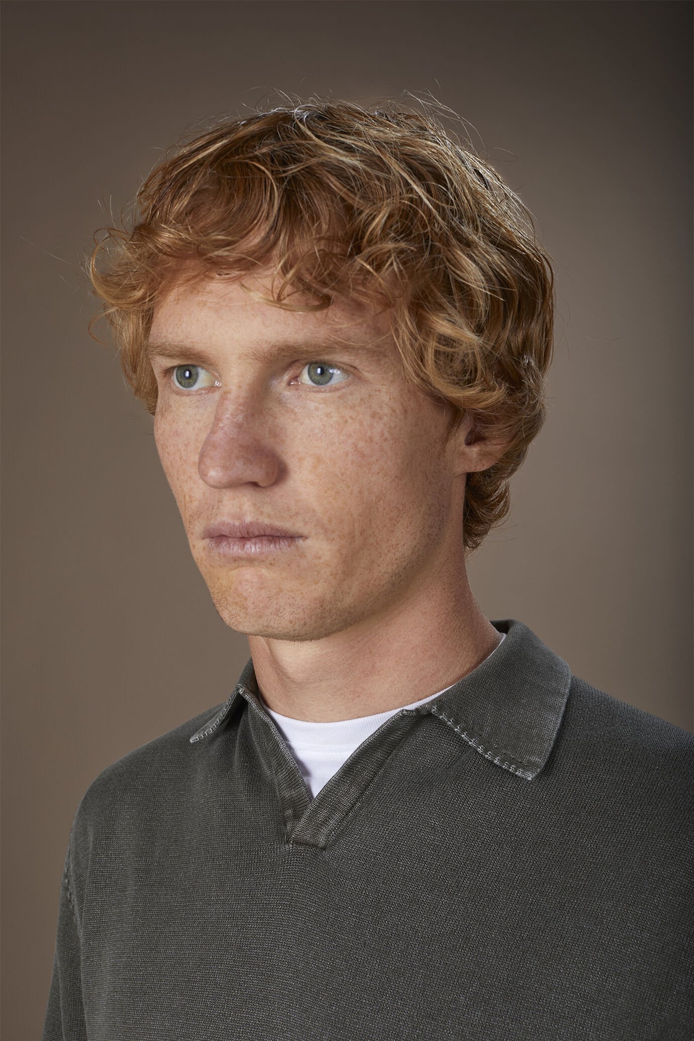 Herren-Polohemd mit langen Ärmeln aus 100 % Baumwolle image number 2