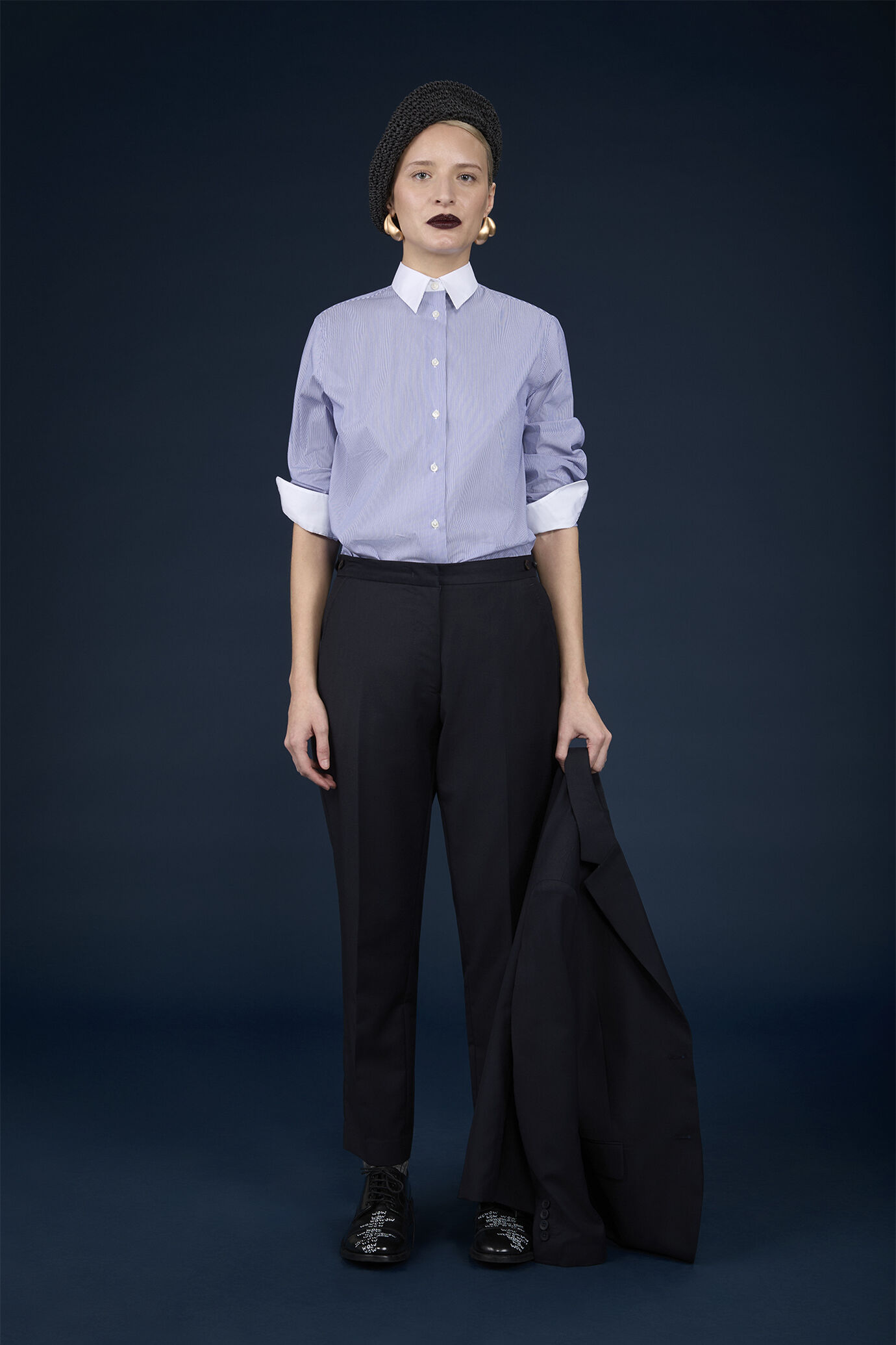 Pantalone chino classico donna regular fit image number 0