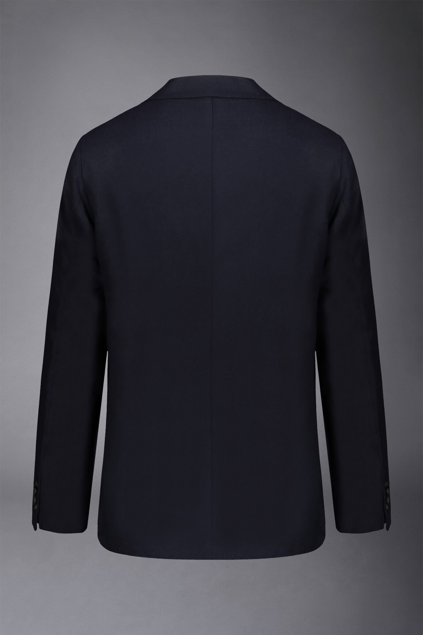Giacca uomo monopetto misto lana regular fit image number 6