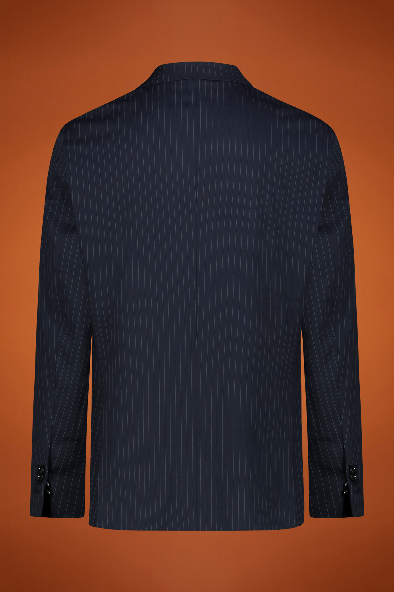 Abito uomo monopetto gessato regular fit image number 1