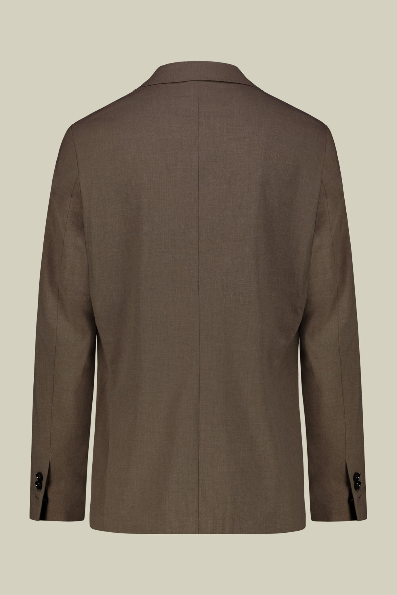 Costume droit pour homme, avec pantalon à simple pli en tissu bi-stretch image number 5