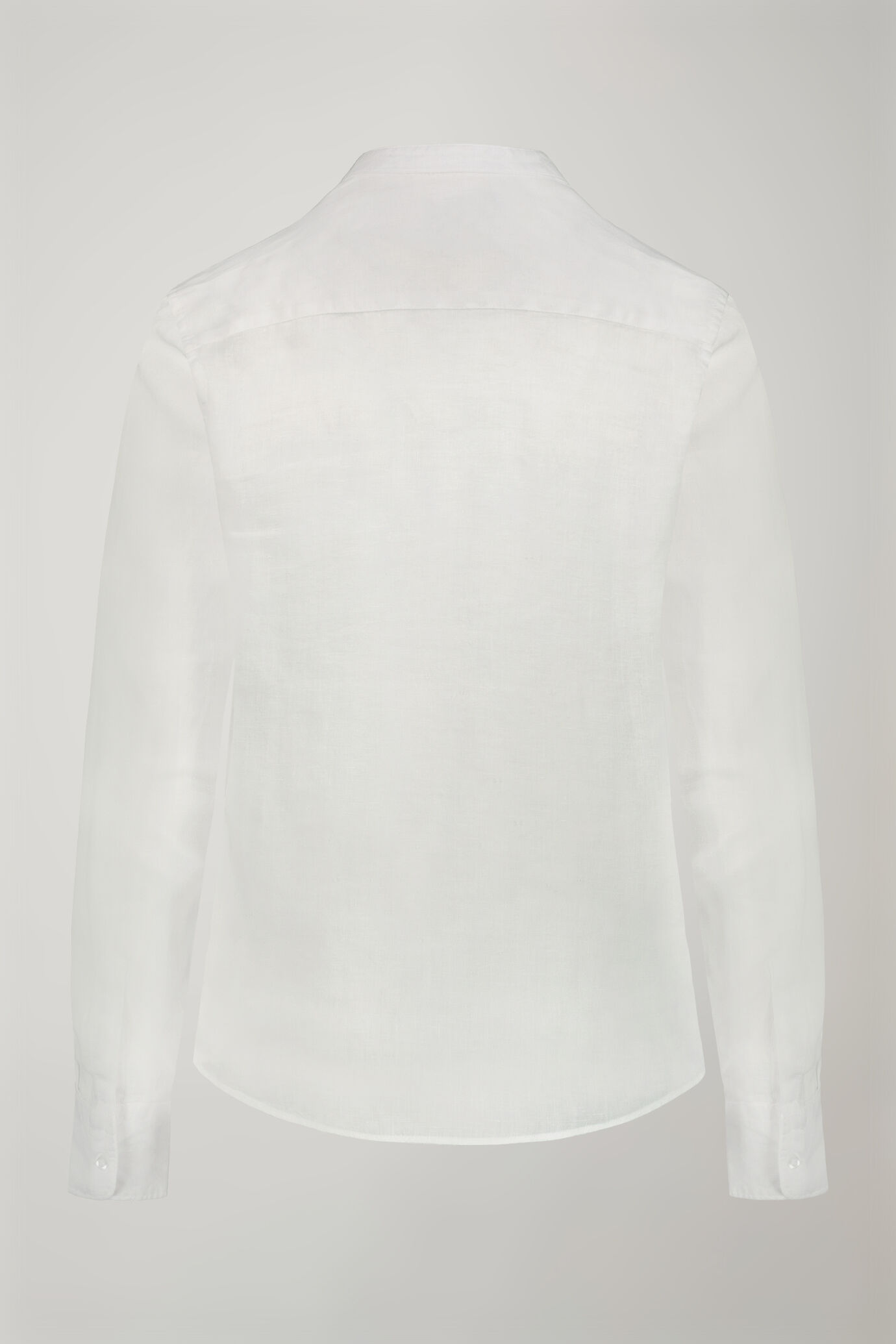 Camicia donna con collo coreano 100% lino image number 5