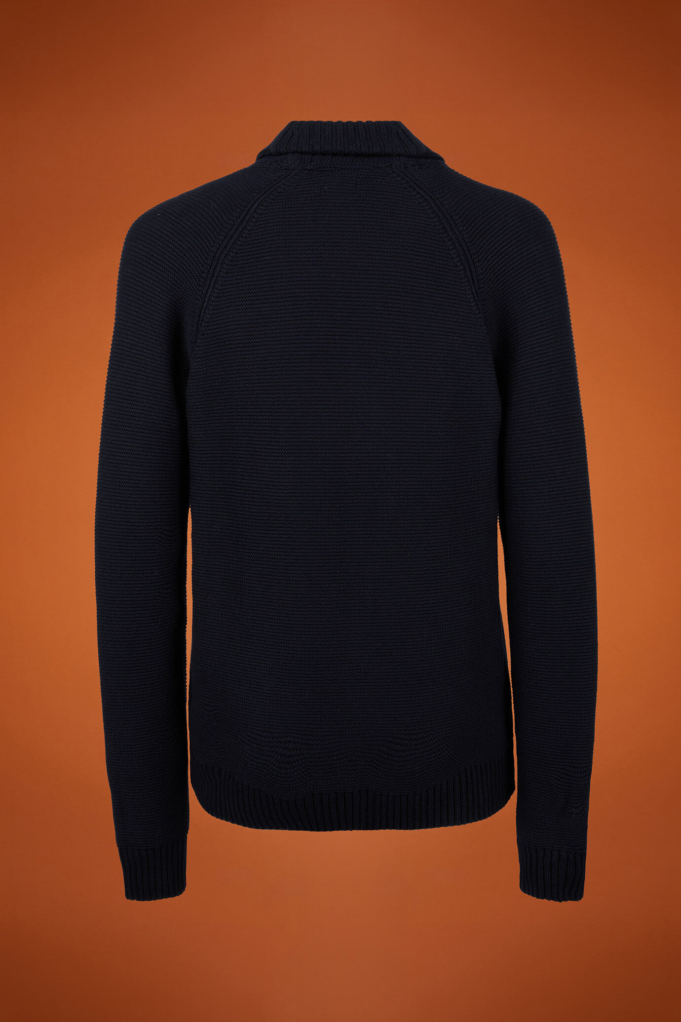 Cardigan uomo con collo sciallato 100% cotone regular fit image number 5