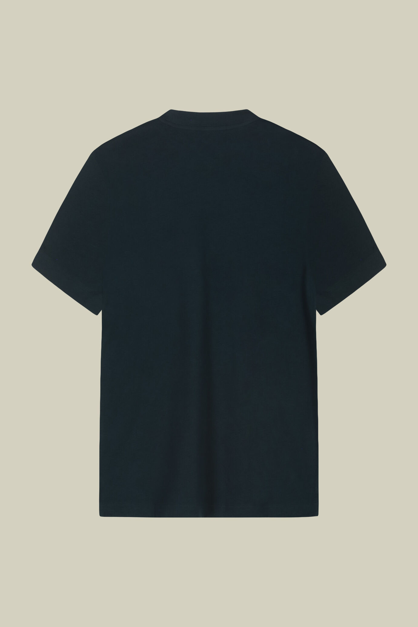 Men's T-shirt in 100% cotton jersey with slightly high neck image number 5