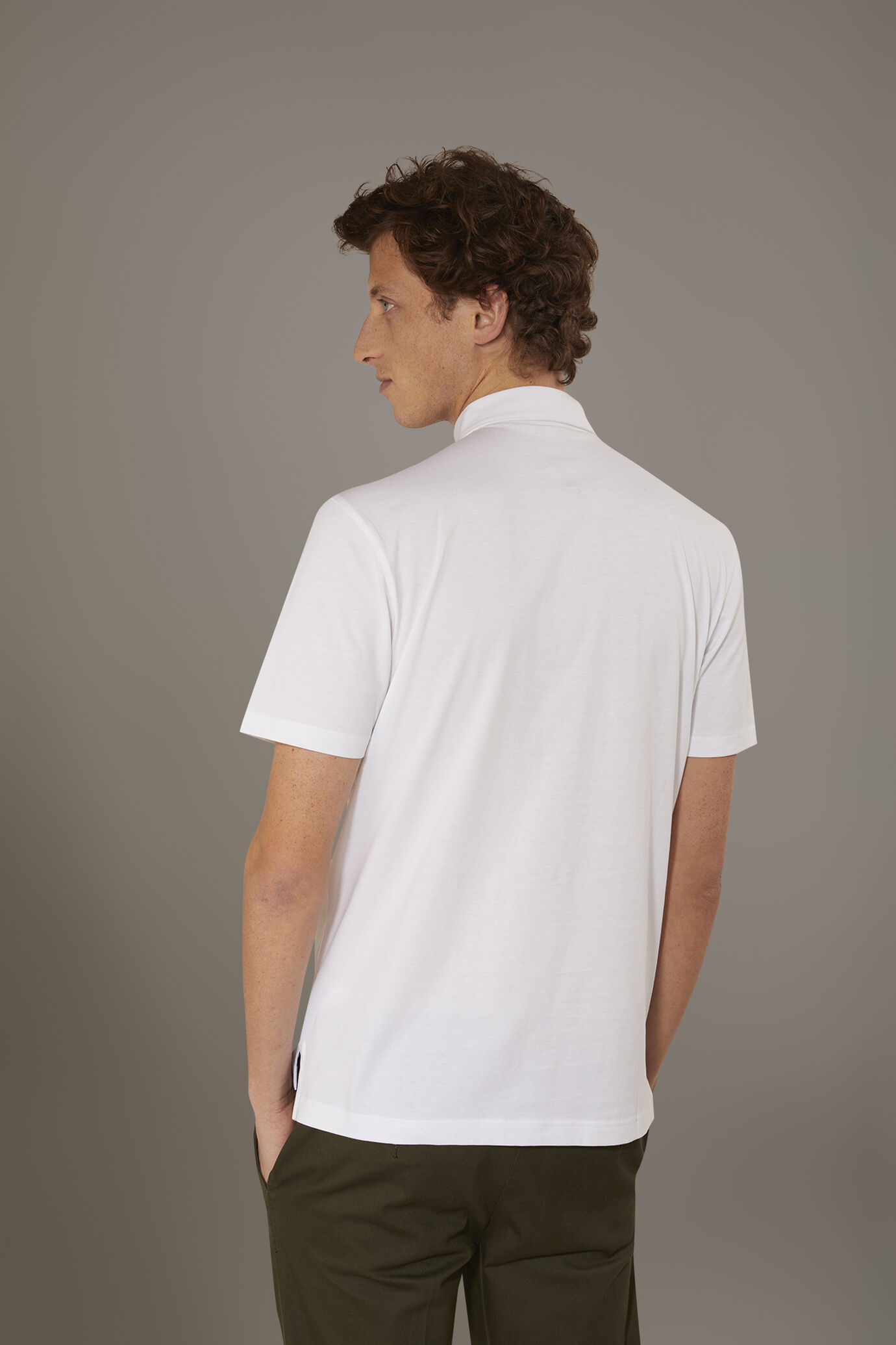 Kurzarm-Poloshirt aus 100 % Supima-Baumwolle image number 2