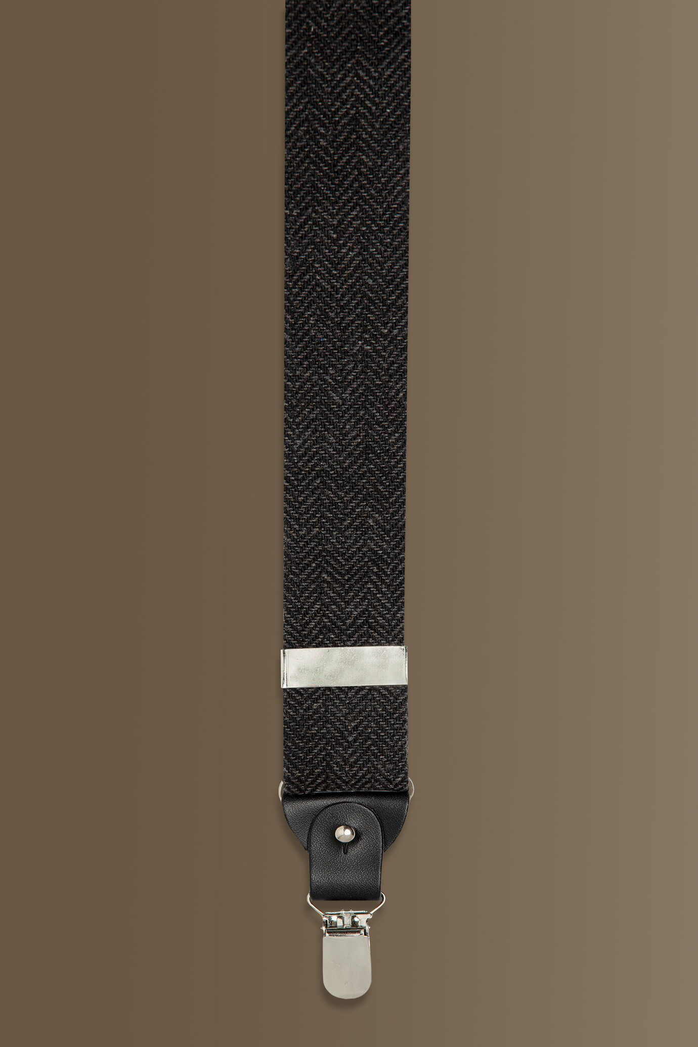 Suspenders - harringbone fabric image number 1