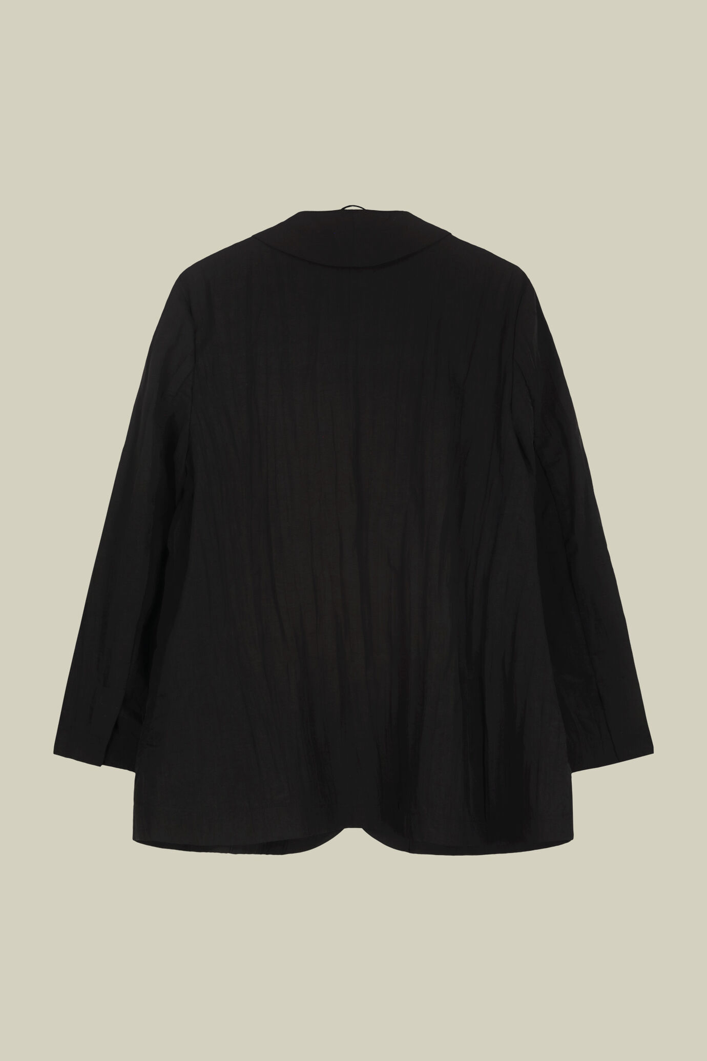 Einreihiger Oversize-Damenblazer mit Knittereffekt image number 6