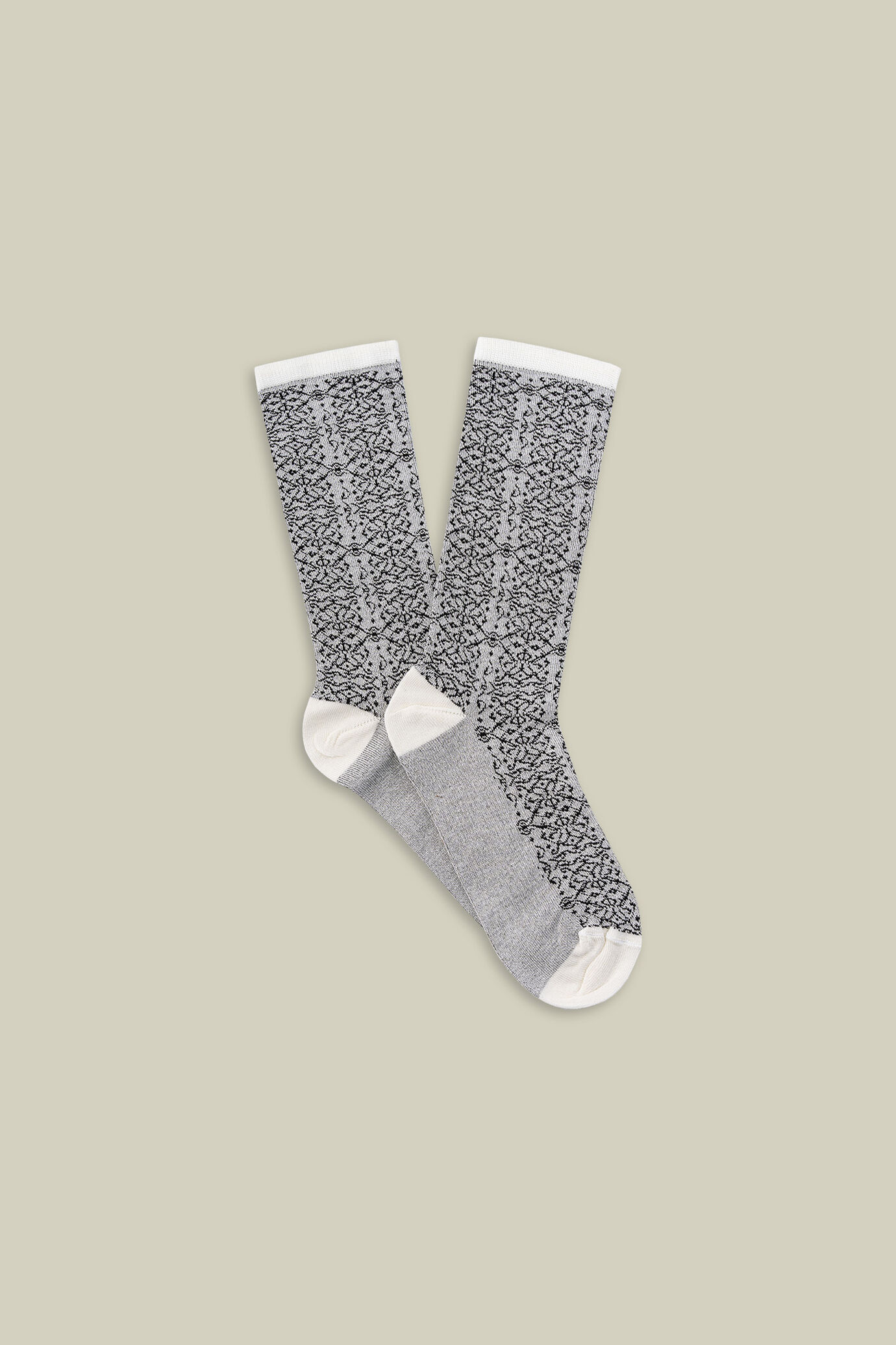 Chaussettes pour femme à motif en dentelle