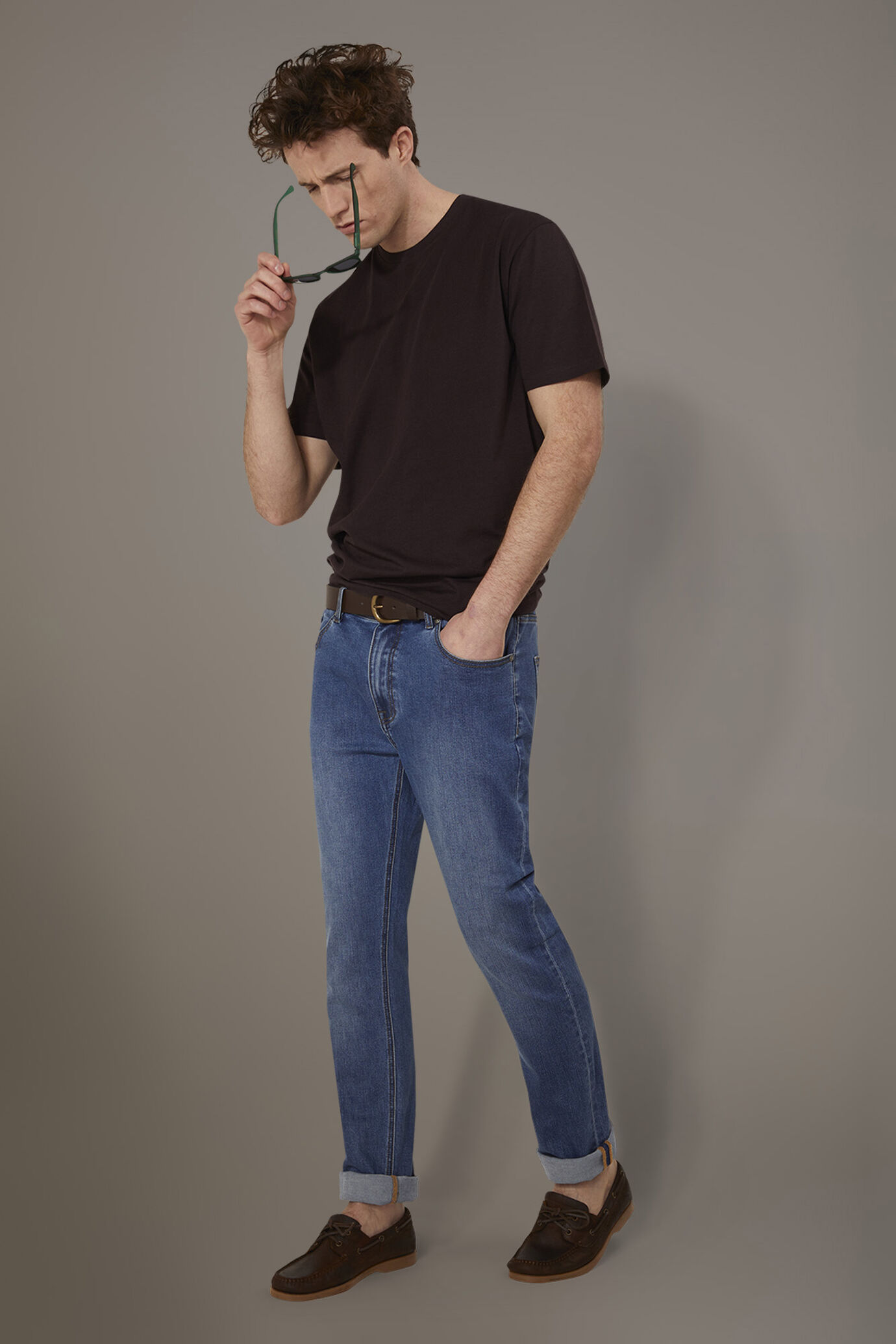 5-Pocket-Denim-Jeans in normaler Passform image number 1