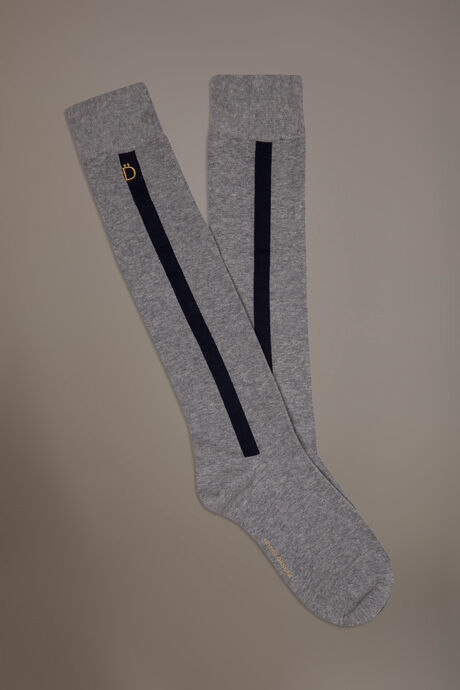 Band socks with embroidery