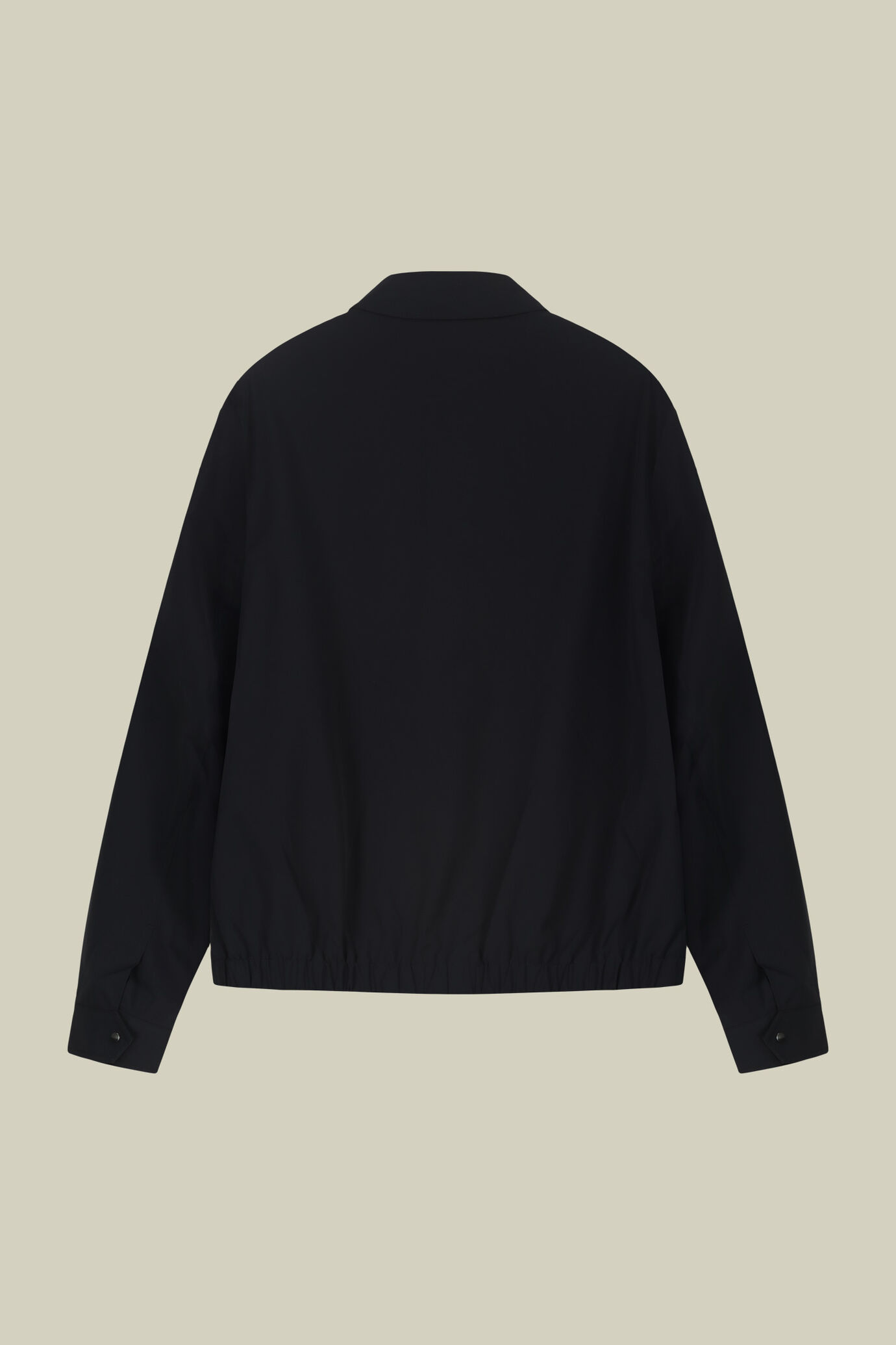 Men's nylon jacket with button fastening image number 5