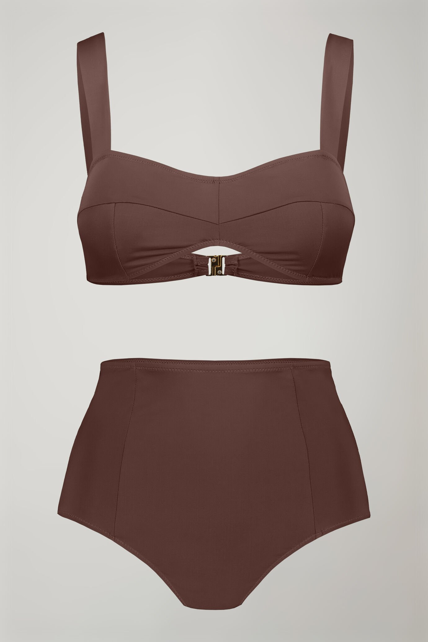 Women’s swimsuit in stretch fabric regular fit image number 5