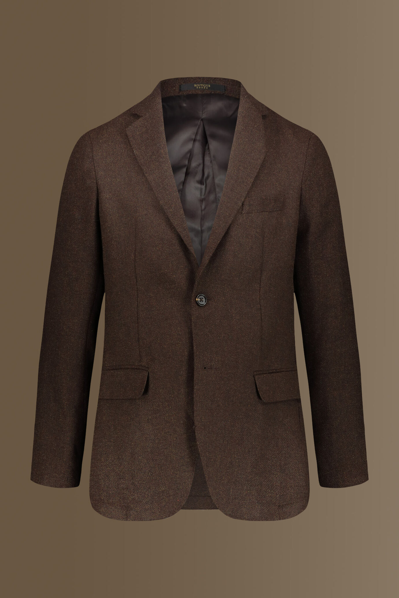 Giacca monopetto in tweed image number 5