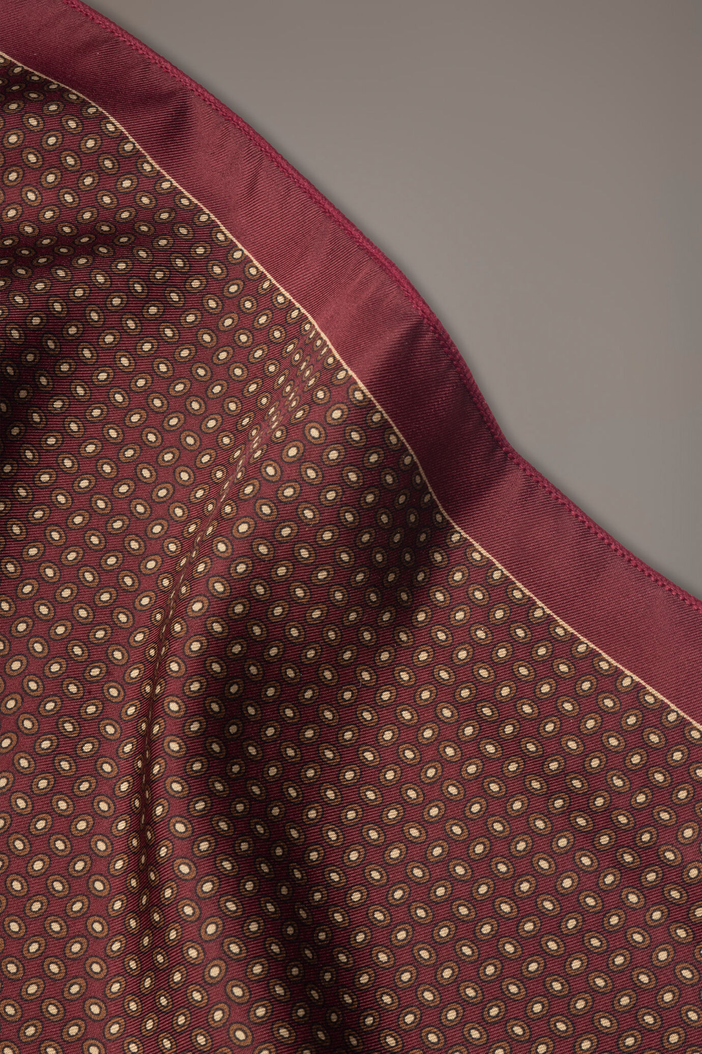 Pochette in twill fantasia stampata image number 1
