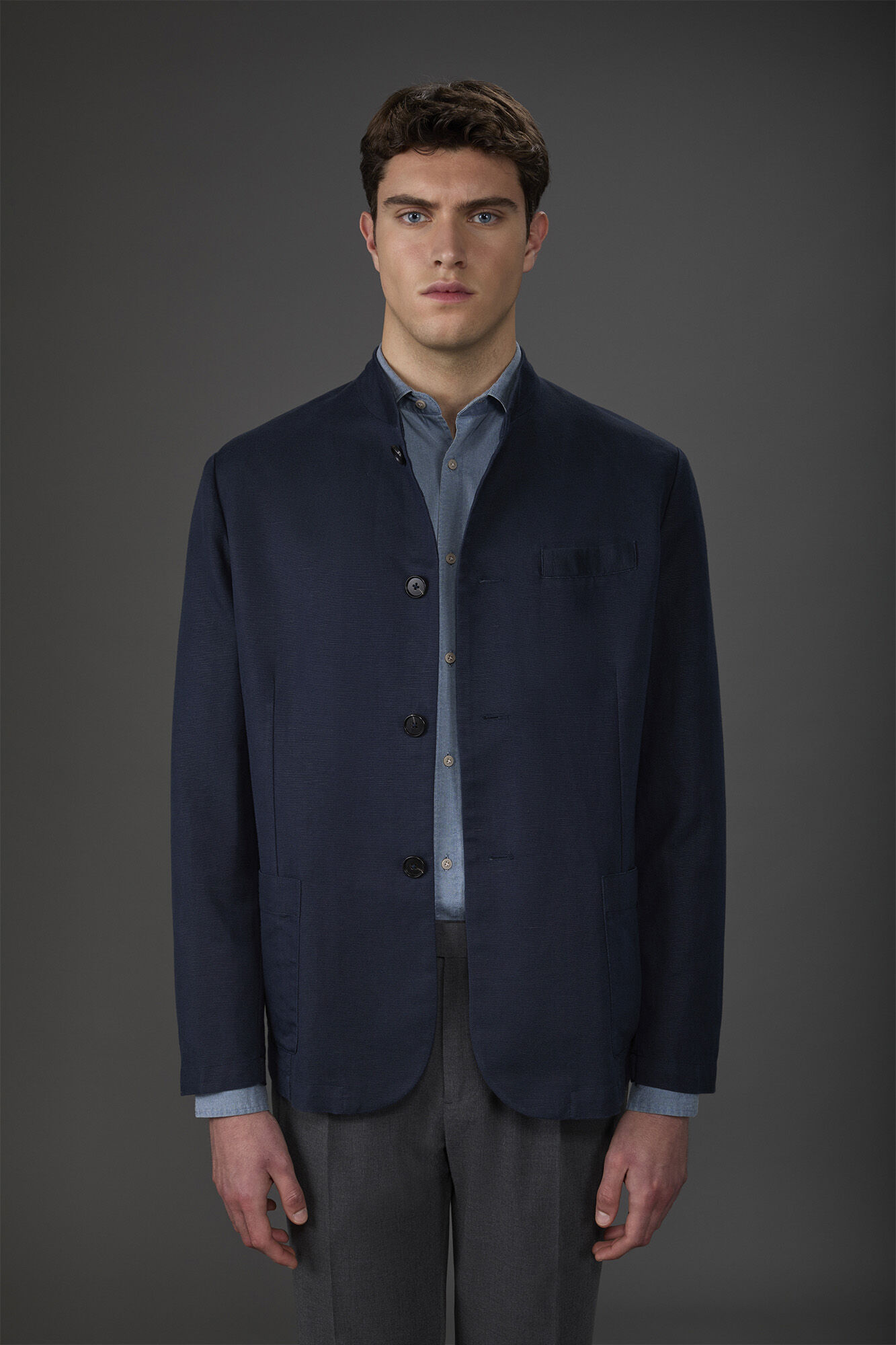 【新品】TRAIANO 22SS MONTEBIANCO JACKET Two-Tone Nylon Windbreaker – BUGATCHI
