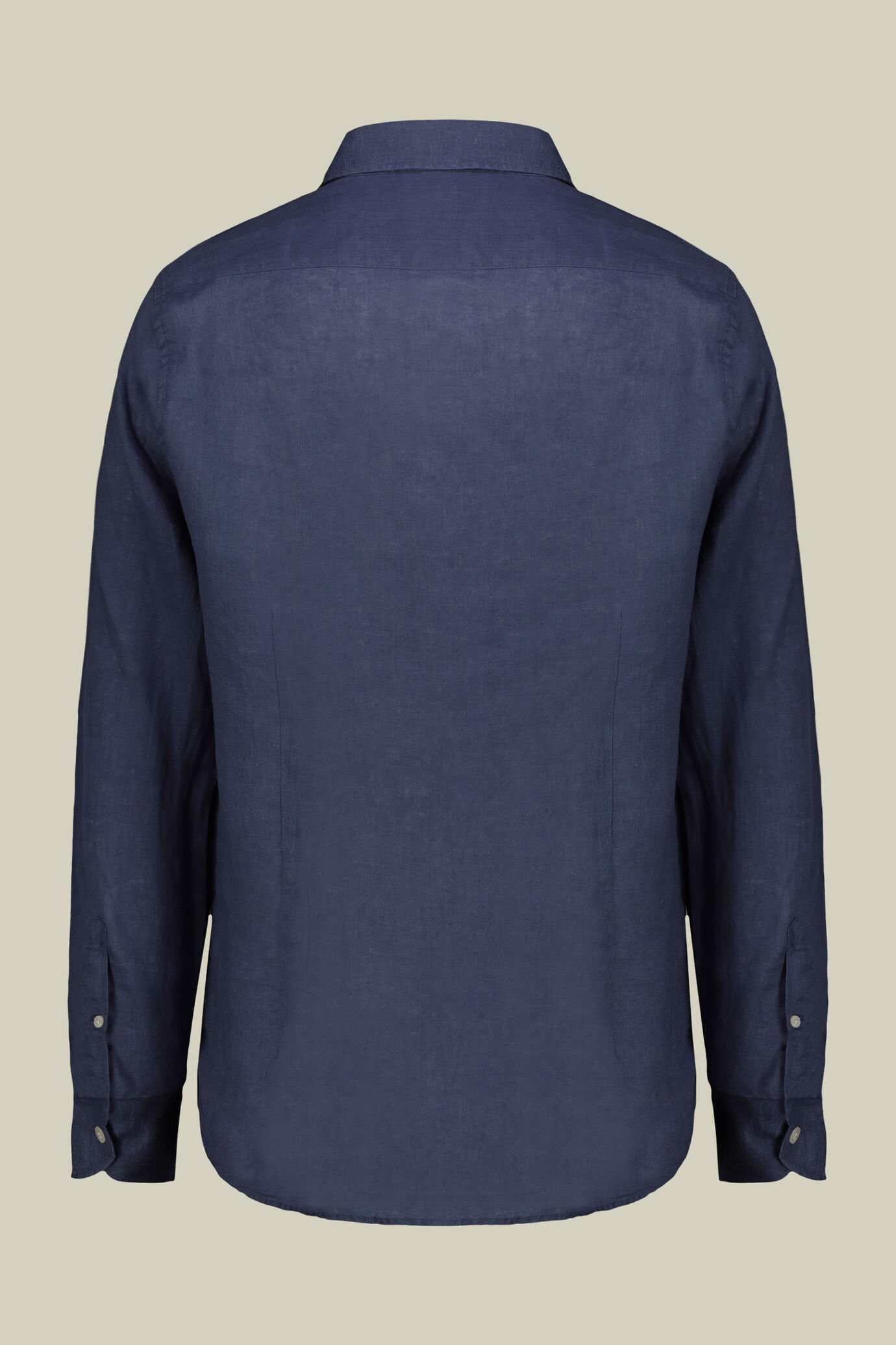 Camicia uomo casual collo classico 100% lino image number 5