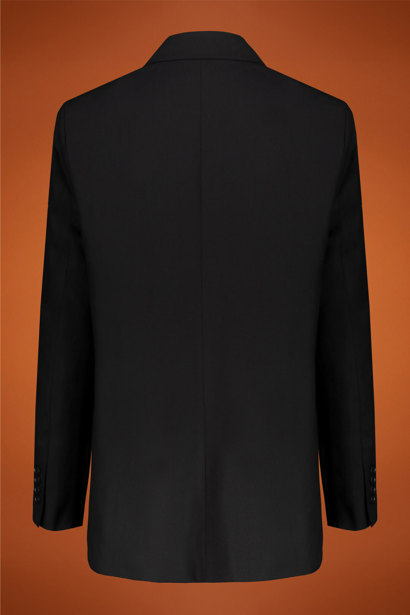 Einfarbige zweireihige Jacke image number 1