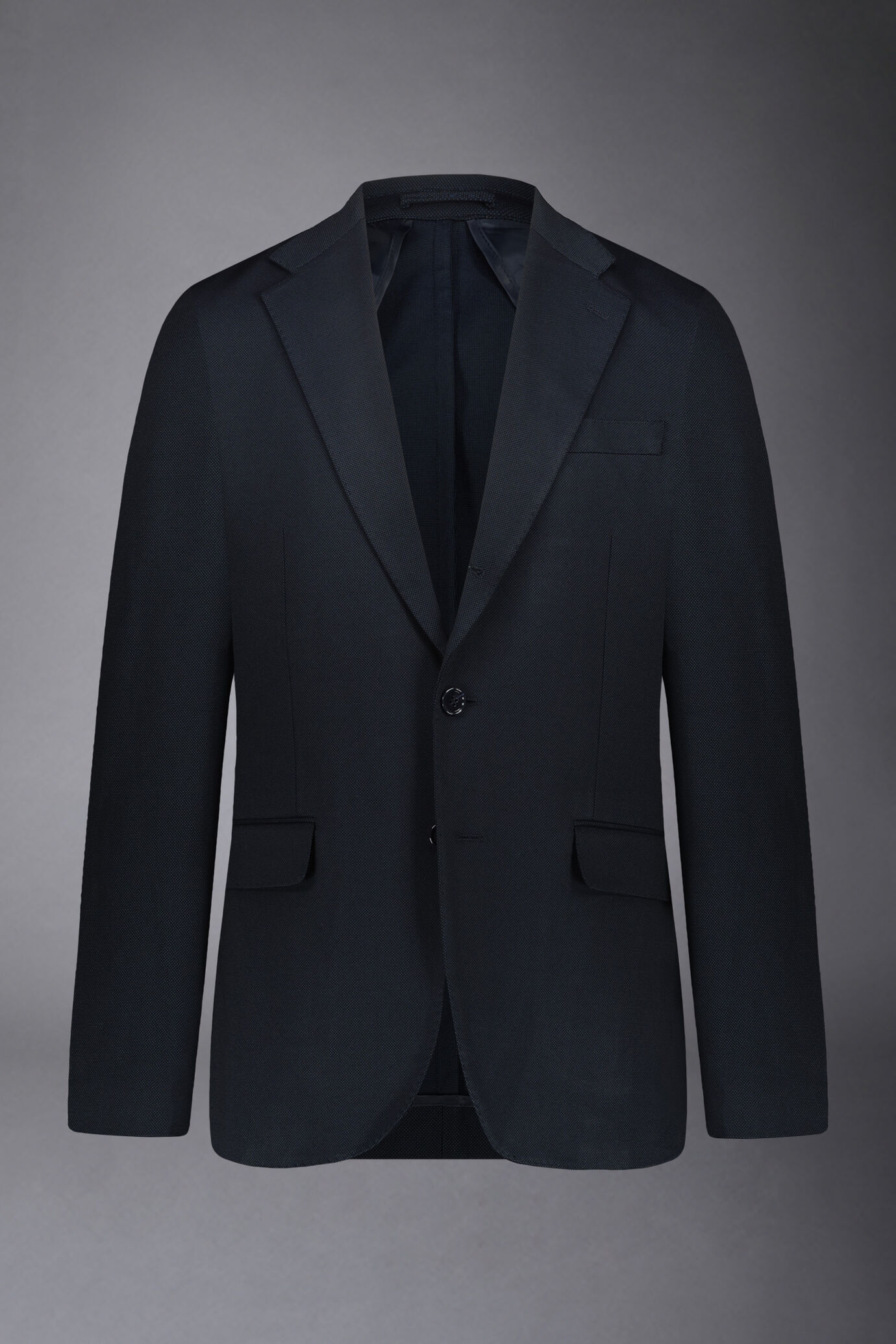 Costume croisé simple en jersey coupe régulière image number 5