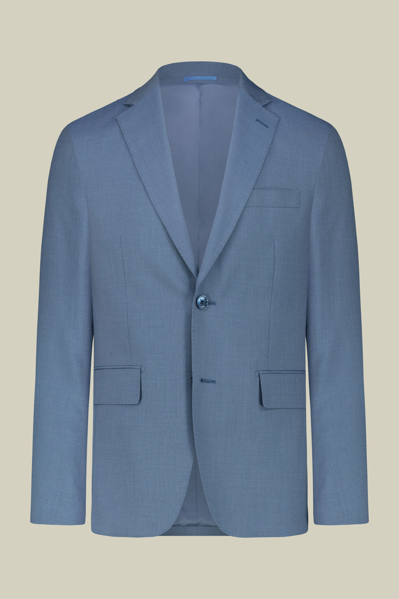 Herrenanzug, einreihig, in Twill-Struktur, Regular Fit image number 0