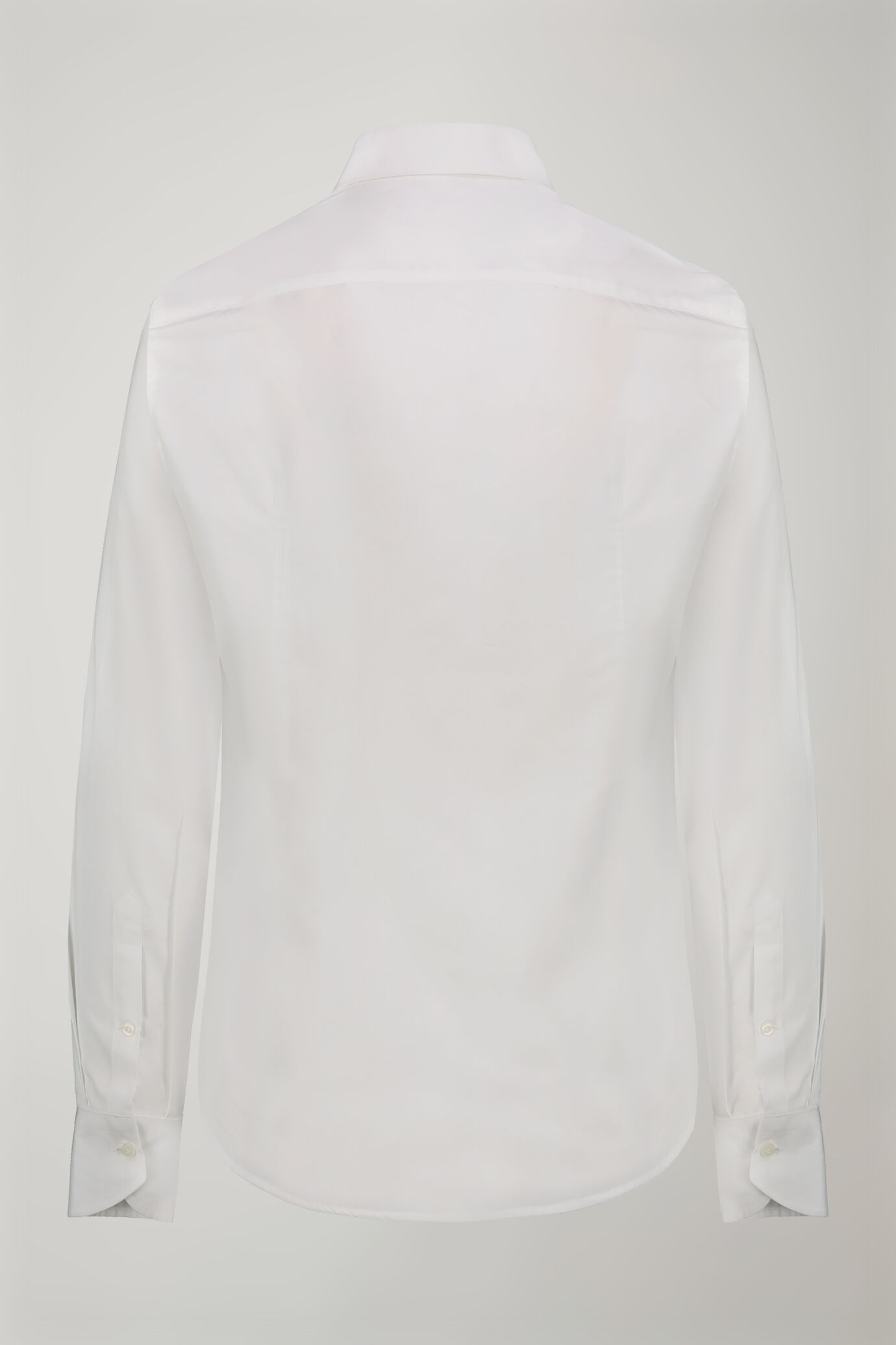 Men's shirt classic collar 100% cotton fil-a-fil regular fit fabric image number 5