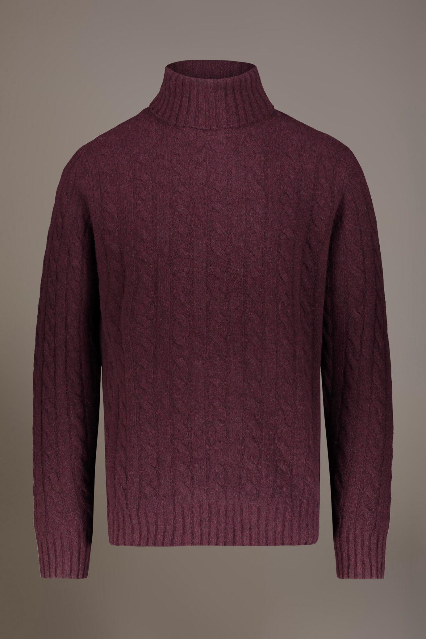 Maglia collo alto in misto lana lambswool image number 4