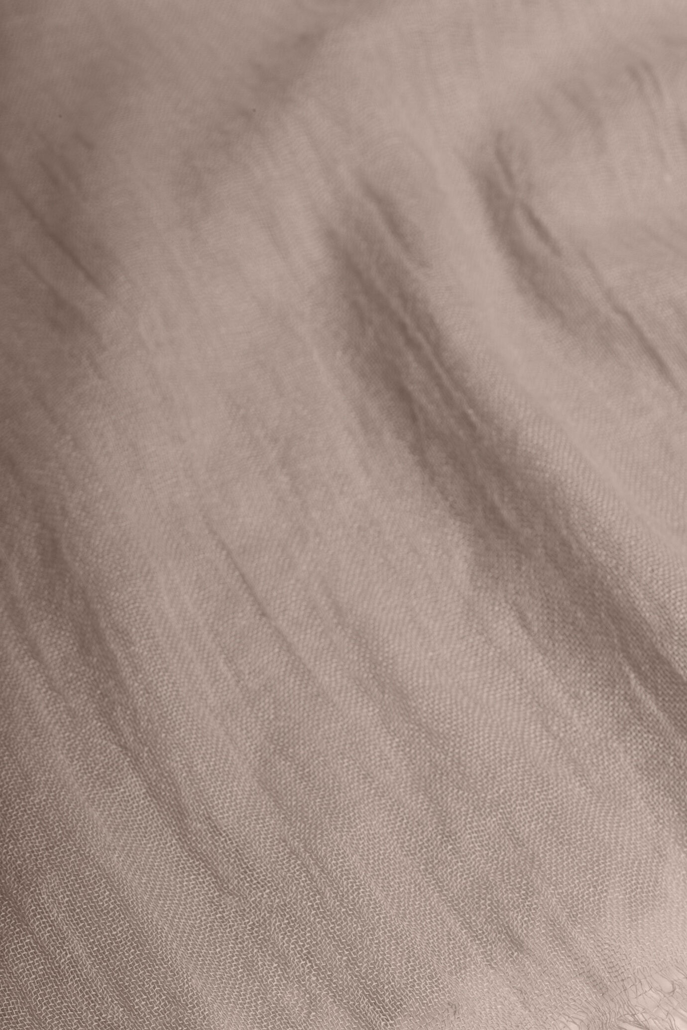 Sciarpa misto cotone tinta unita image number 1