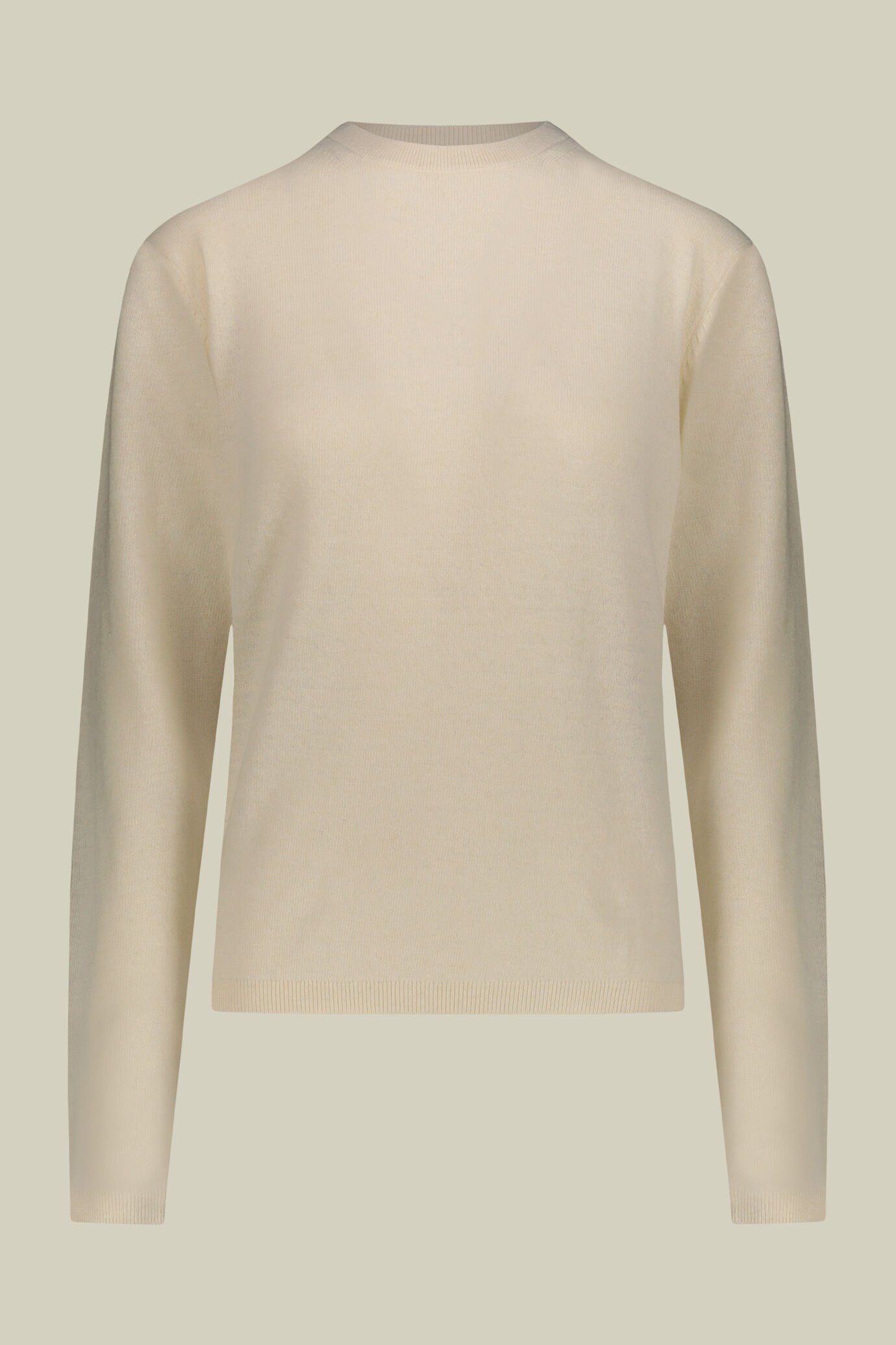 Women's wool-blend roundneck sweater