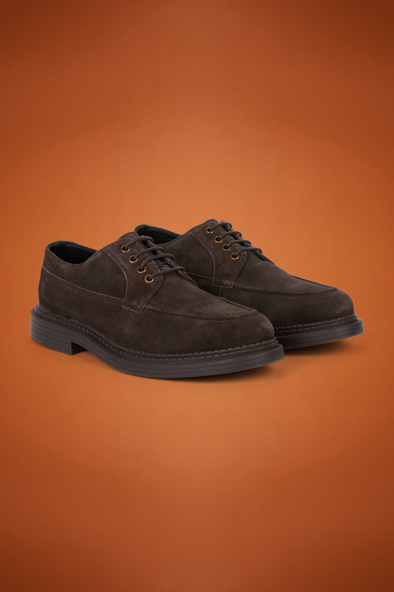 Chaussures Ranger pour homme, 100% cuir véritable avec semelle en caoutchouc