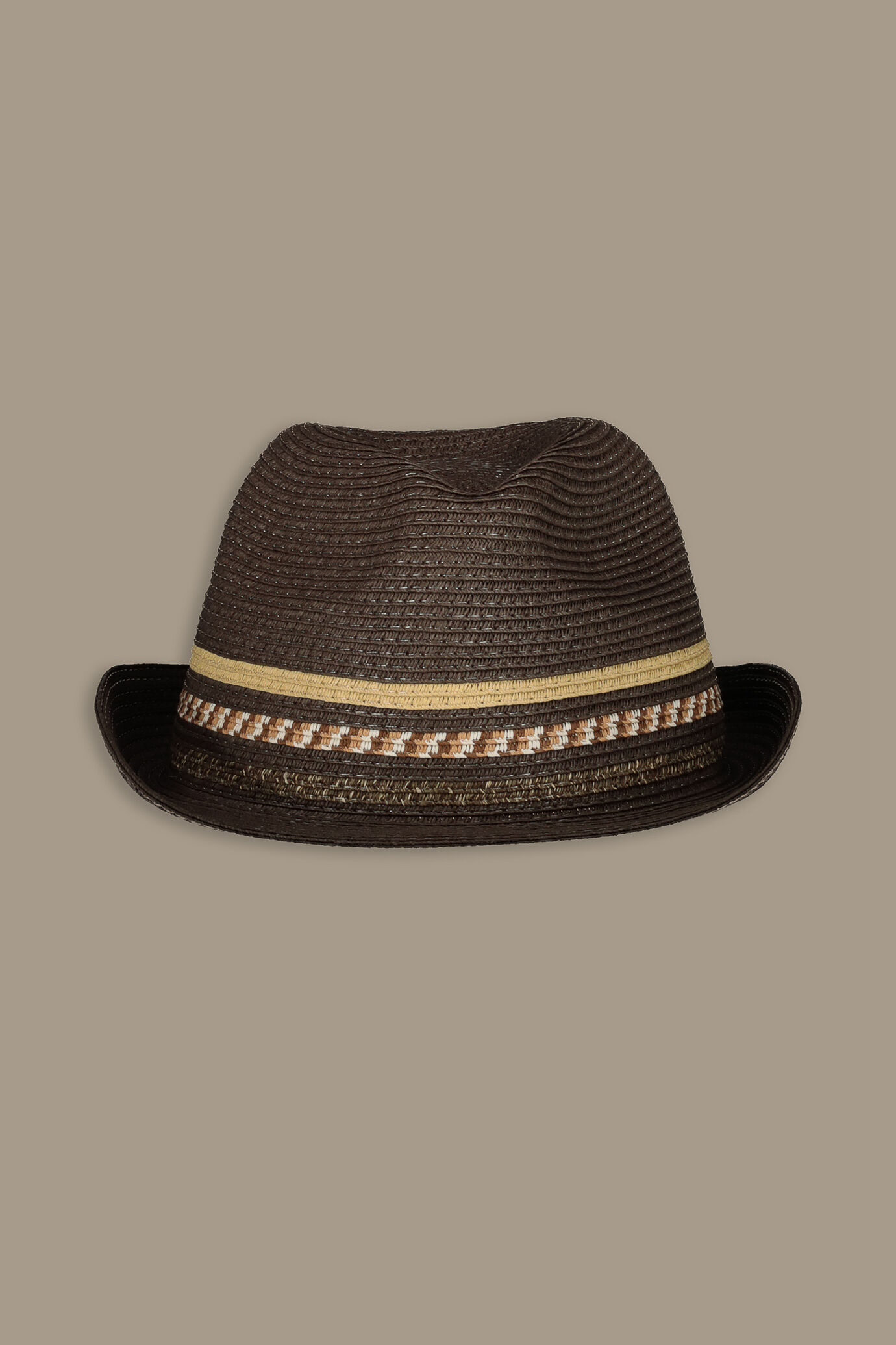 Fedora hat made from natural cellulose fiber image number 1