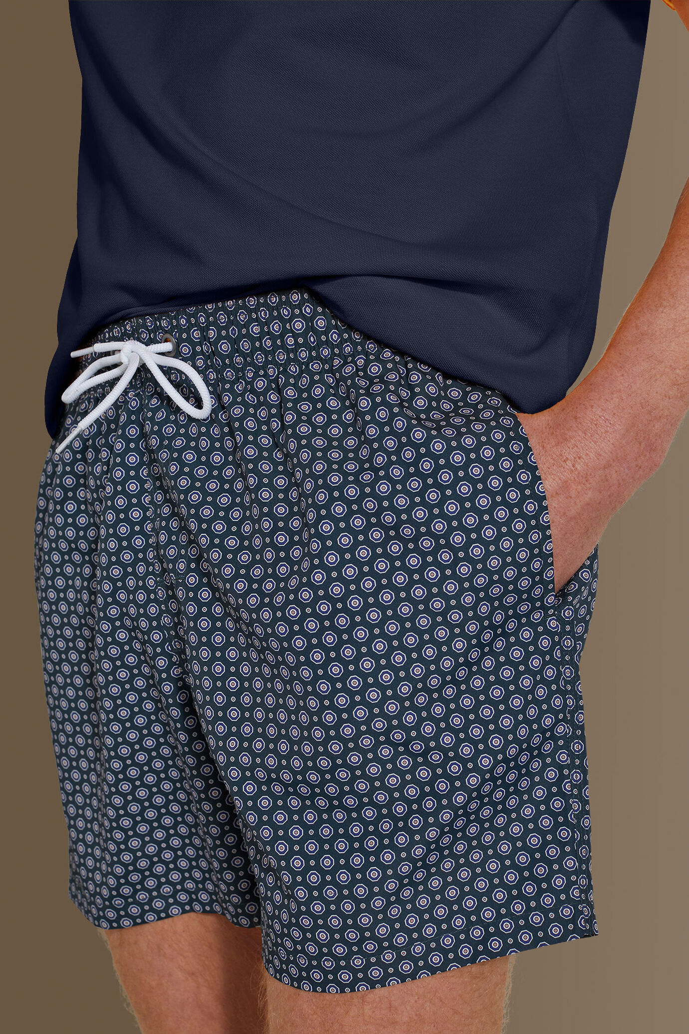 Swimsuit fancy design fabric image number 2