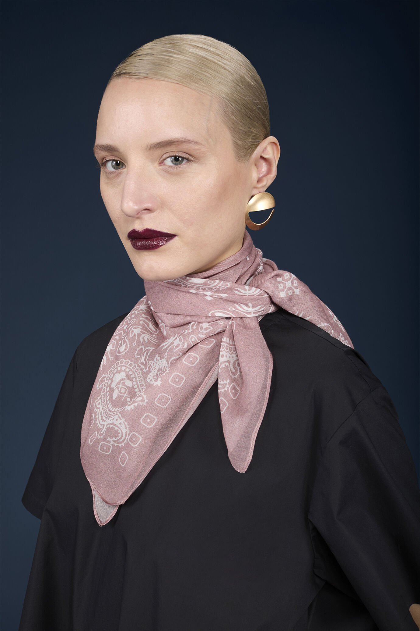 Foulard donna fantasia paisley
