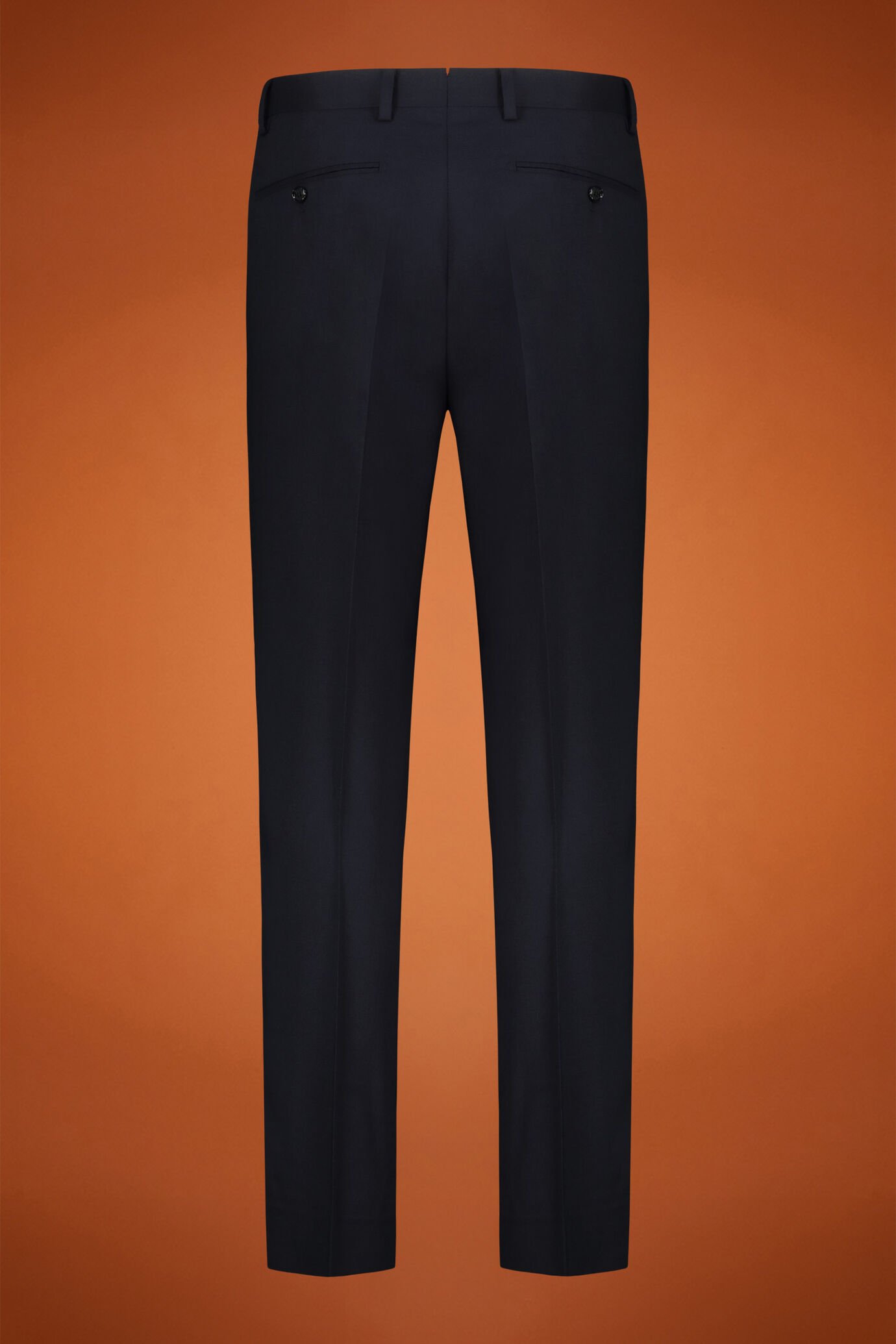 Abito uomo monopetto in twill regular fit image number 3