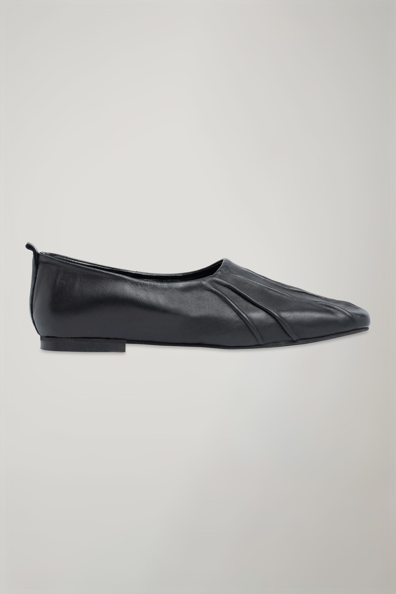 100% soft leather pointe ballerina shoes image number 2
