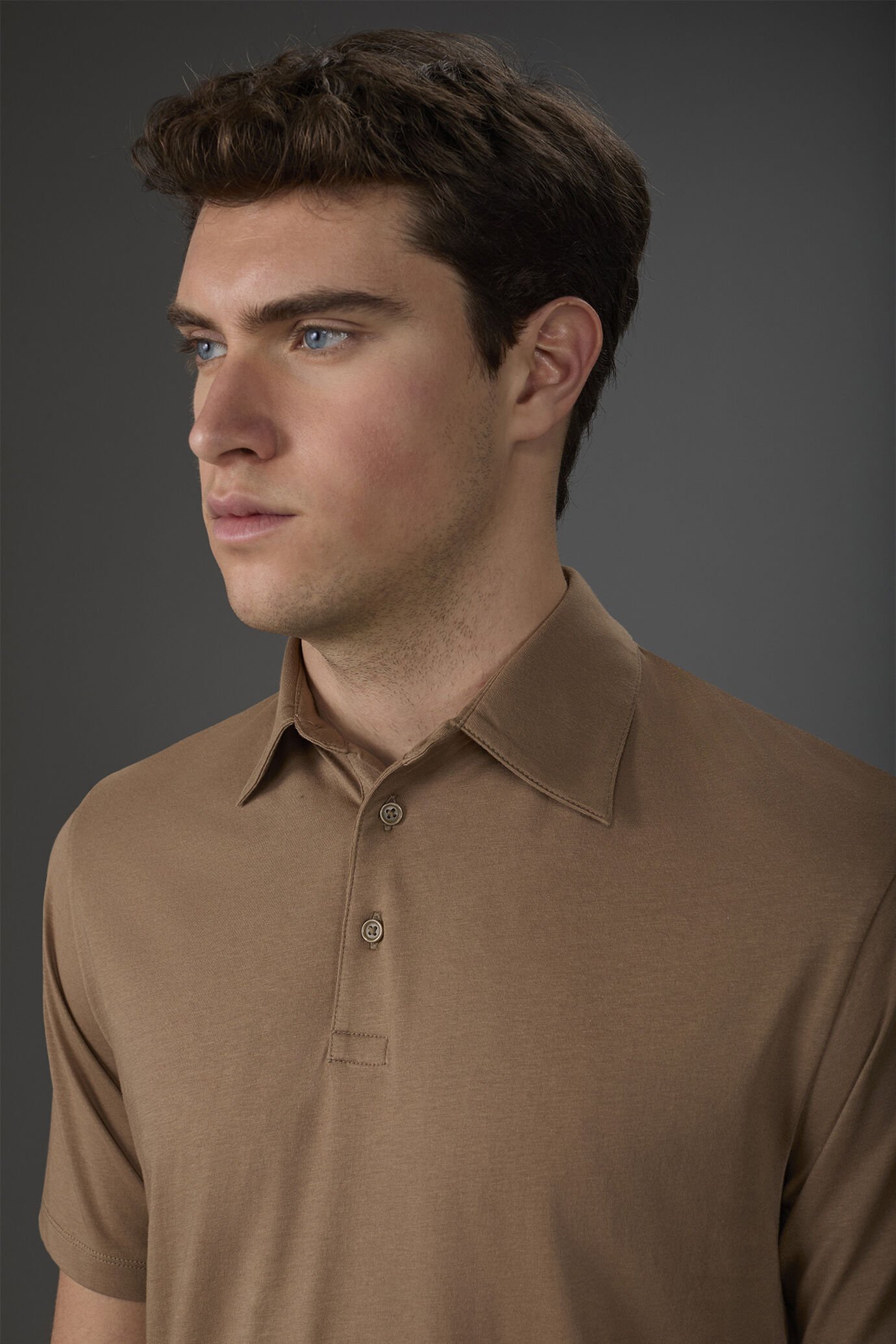 Kurzarm-Poloshirt für Herren aus 100% Bio-Baumwolle image number 2