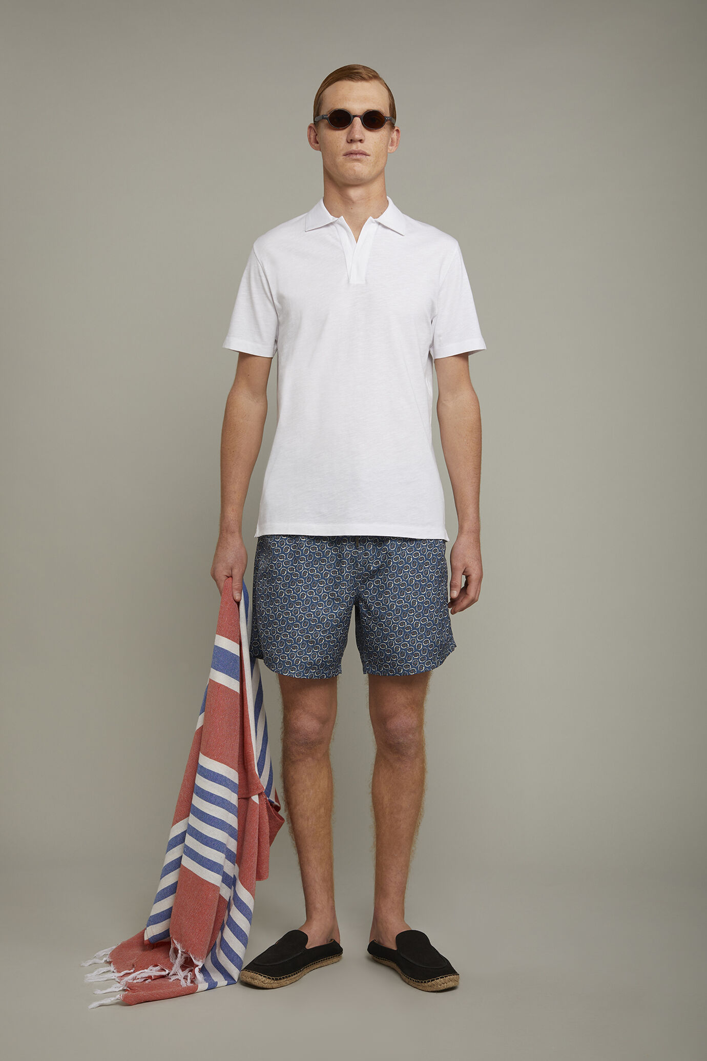 Men's swimwear macro patterned image number 0