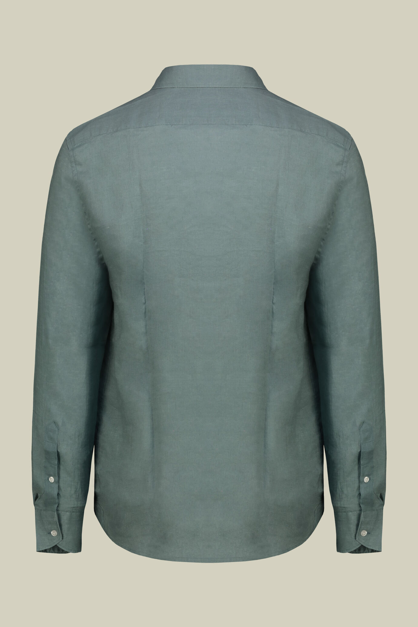 Camicia uomo casual collo classico 100% lino