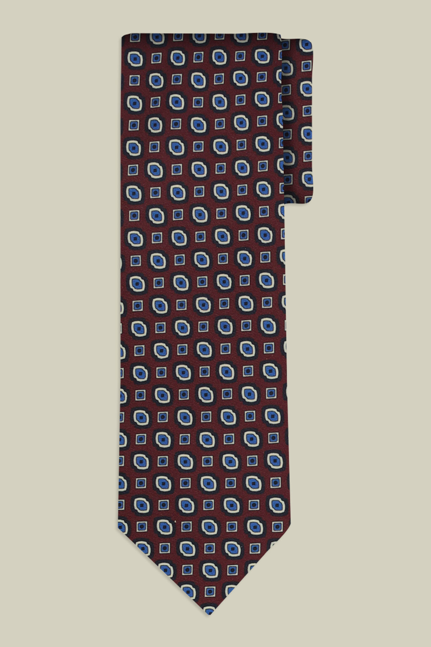 Cravate pour homme &agrave; motifs g&eacute;om&eacute;triques image number 1