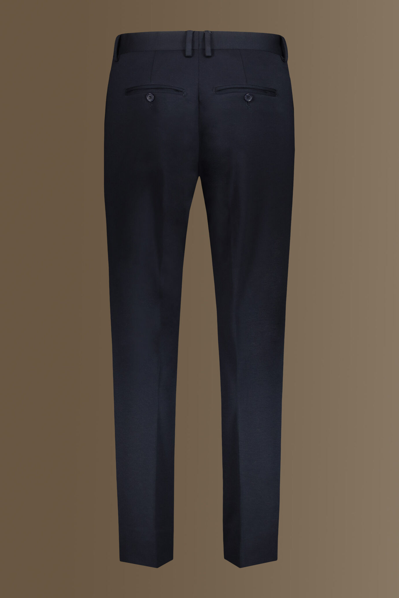 Abito monopetto uomo con pantalone senza pinces tessuto jersey image number 8