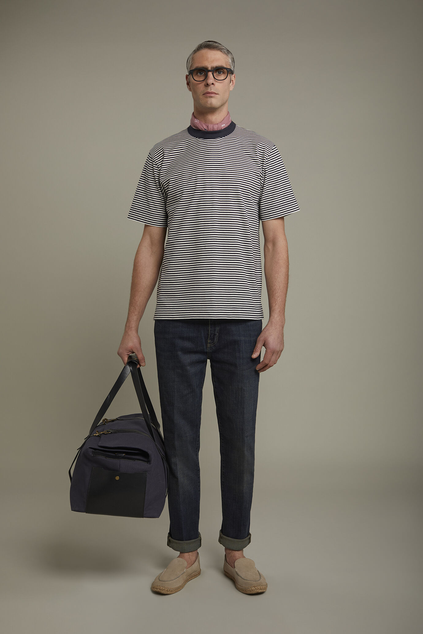 Men's 5-pocket regular fit jeans image number 0