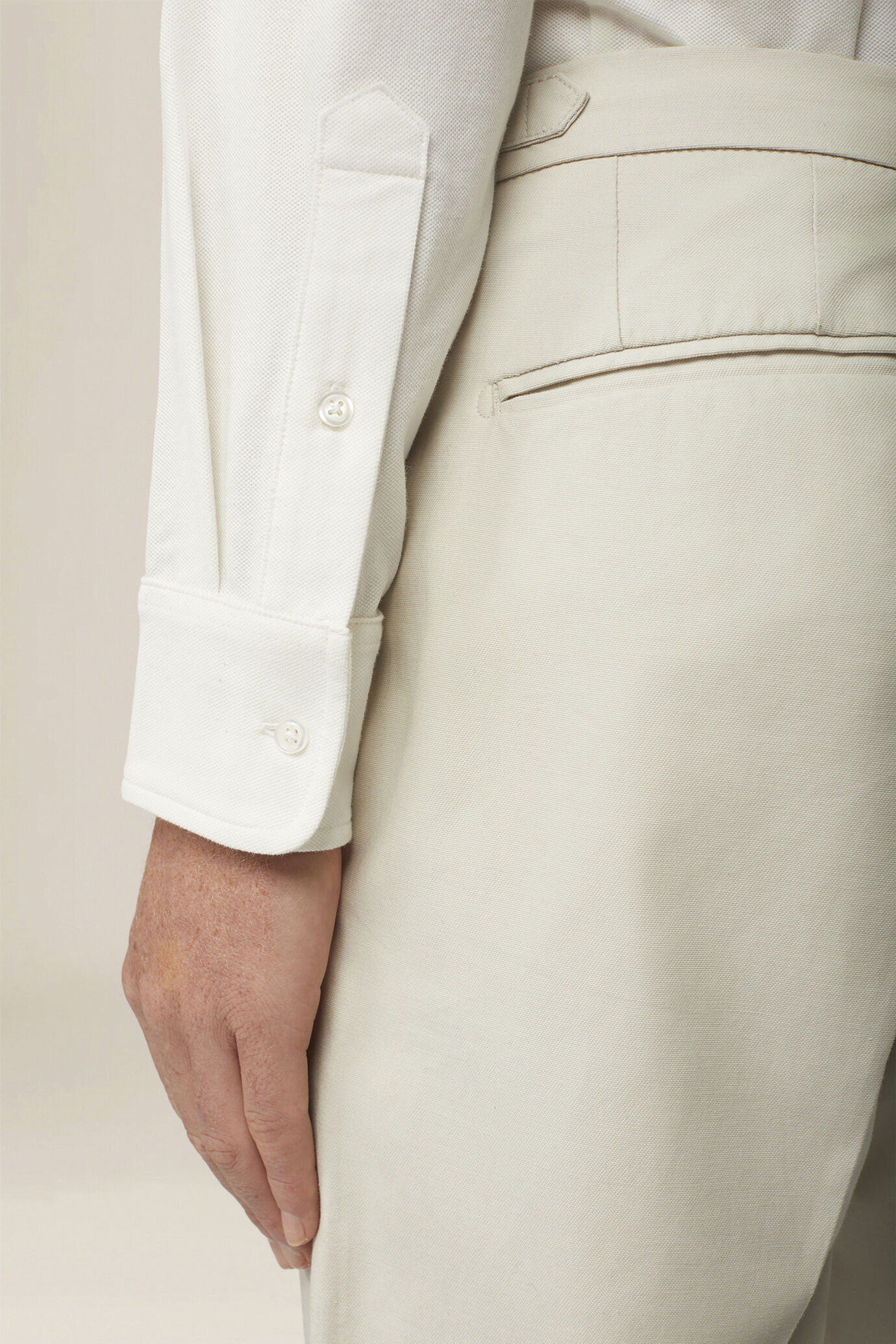 Men's 100% cotton regular fit polo shirt image number 3