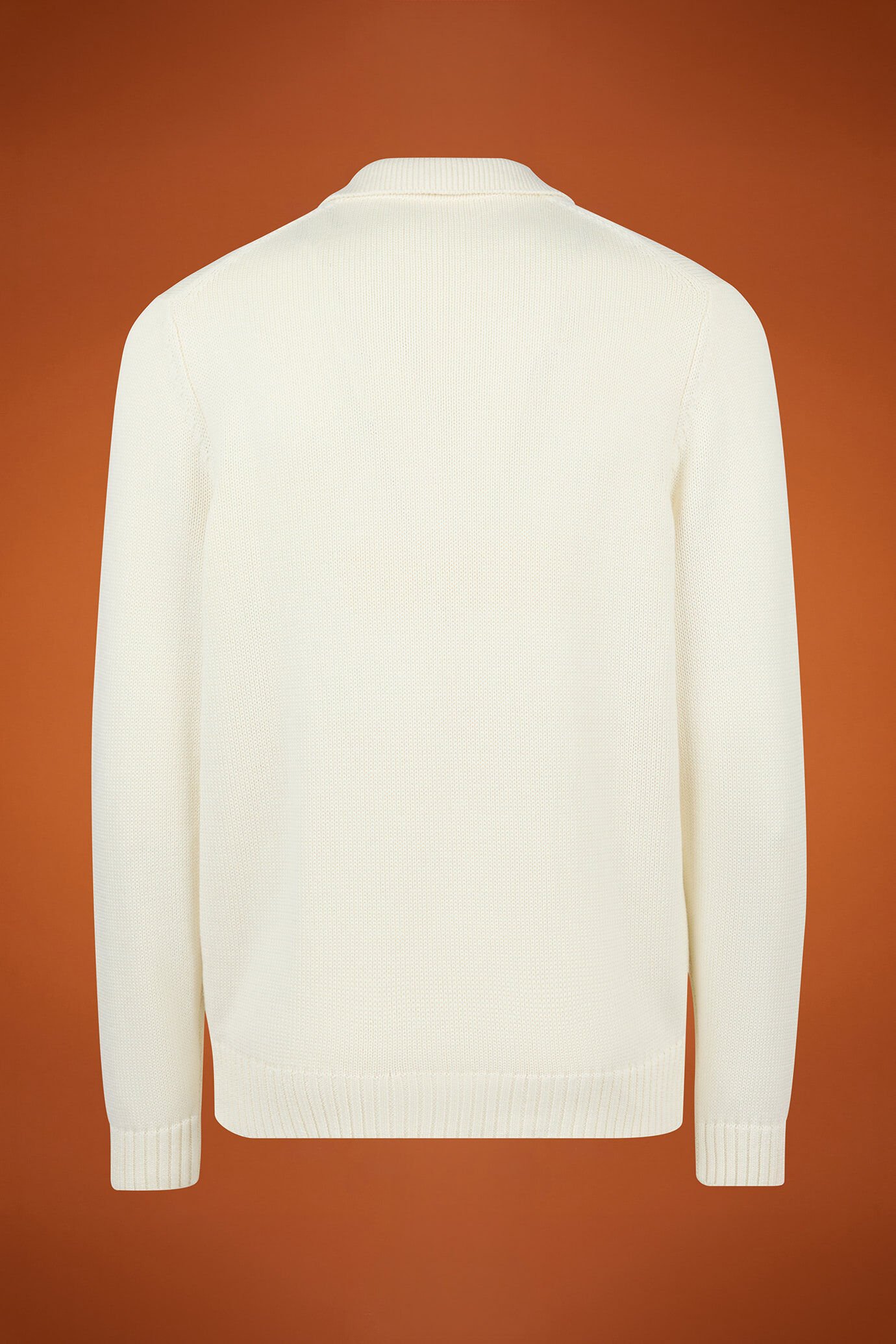 Herren-Pullover mit Derby-Kragen aus englischem Rippstrick in normaler Passform image number 5