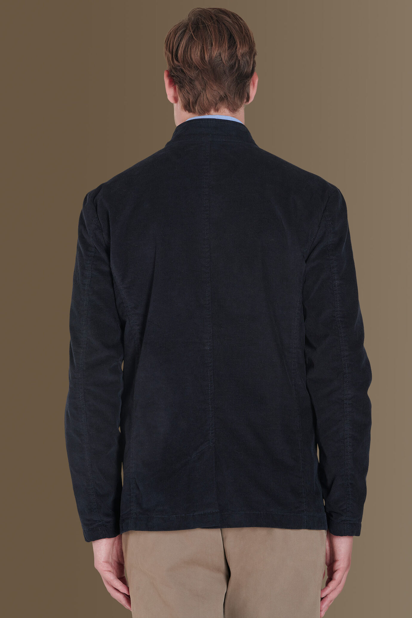 Corduroy field jacket cotton blend image number 3