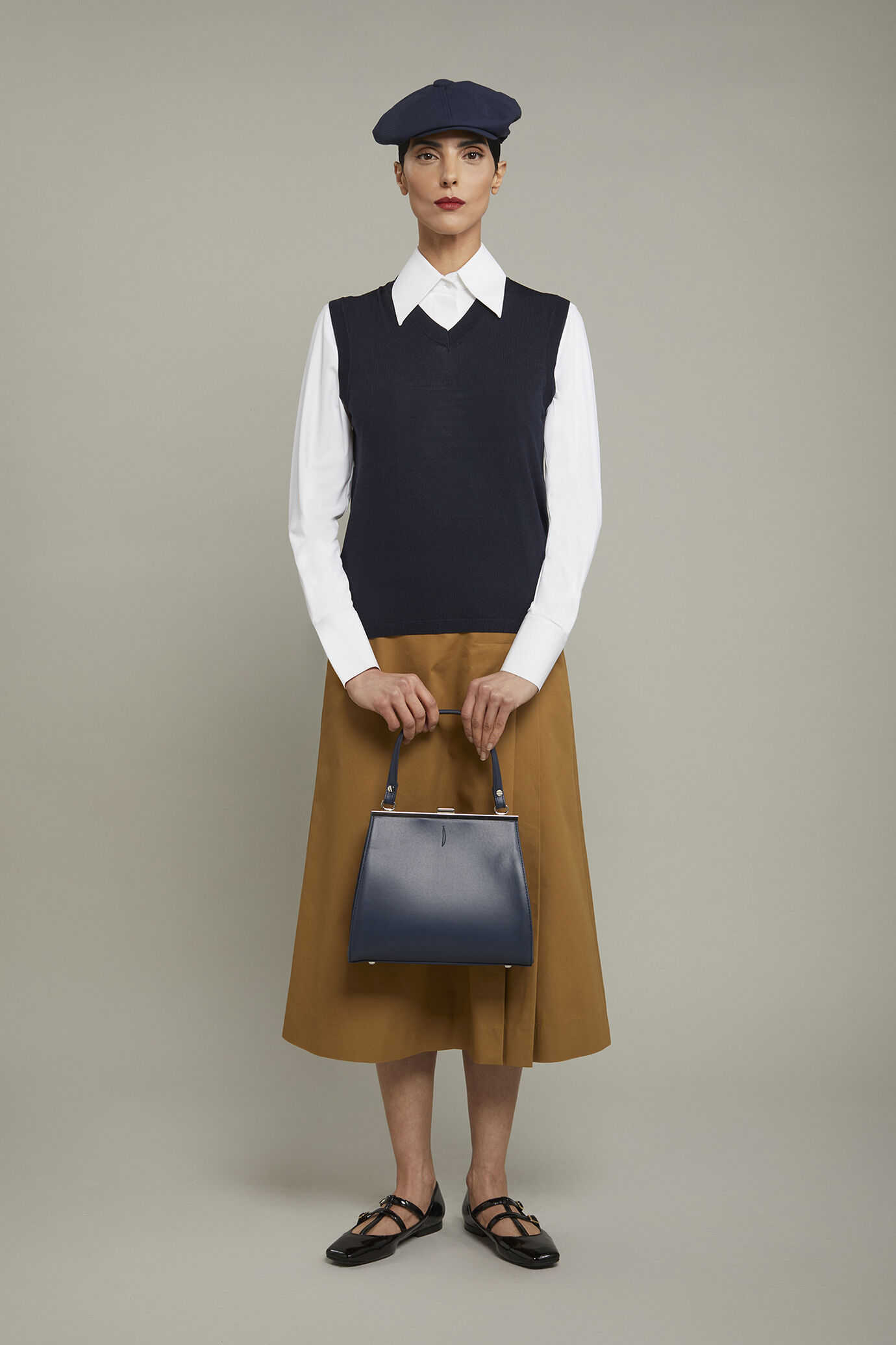 CUPSHE Abito Casual Donna Con Scollo A V E Volant, Maniche 3/4 Fluide, Tinta Unita In Viscosa - 2