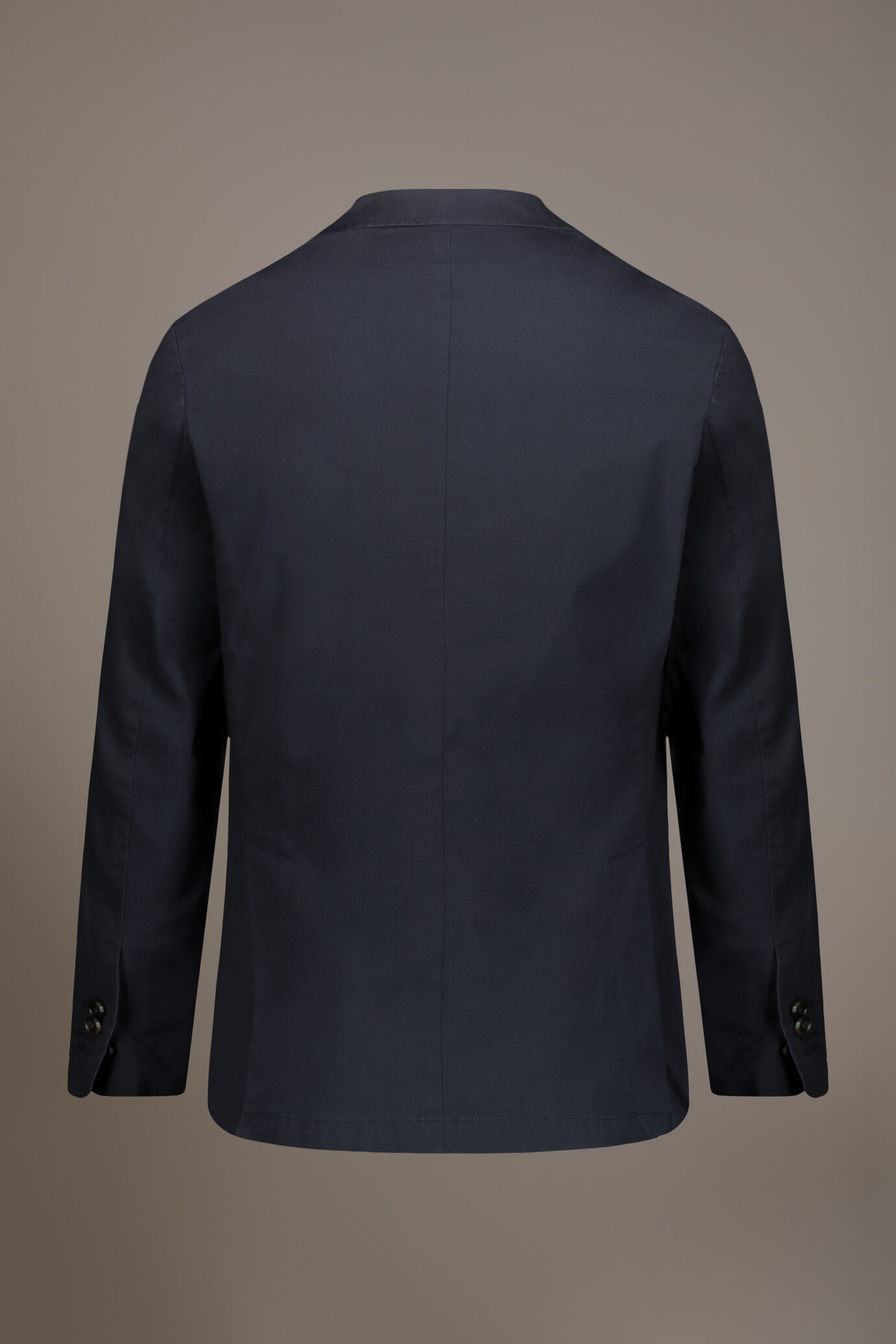 Single breasted cotton washed effect jacket with patch pocket image number 5