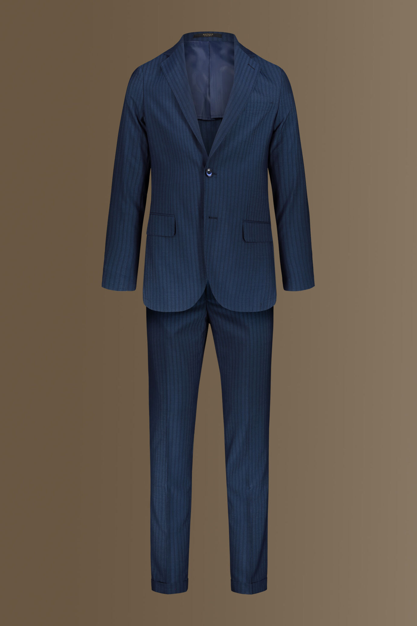 Single breasted suit trousers with turn up image number 9