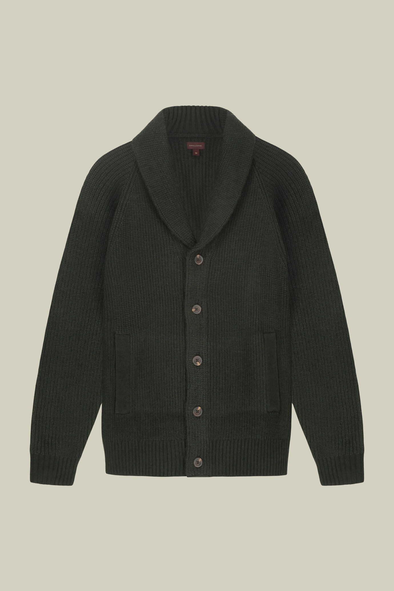 Gestrickte Strickjacke f&uuml;r Herren in englischer Strickoptik regul&auml;re Passform image number 3